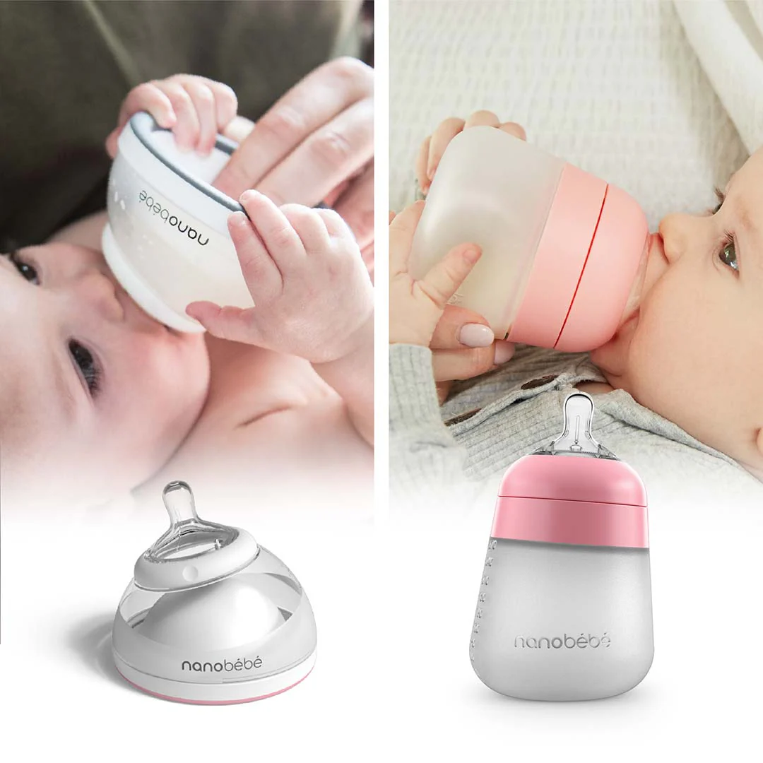 NANOBEBE ขวดนมซิลิโคน 5oz.การใช้งาน
