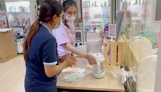 ทักถามข้อมูลสินค้า