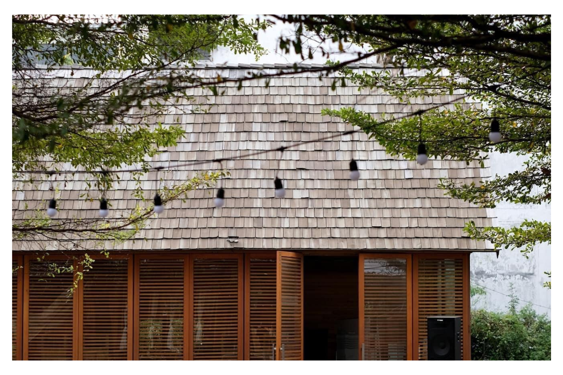 หลังคาไม้สน