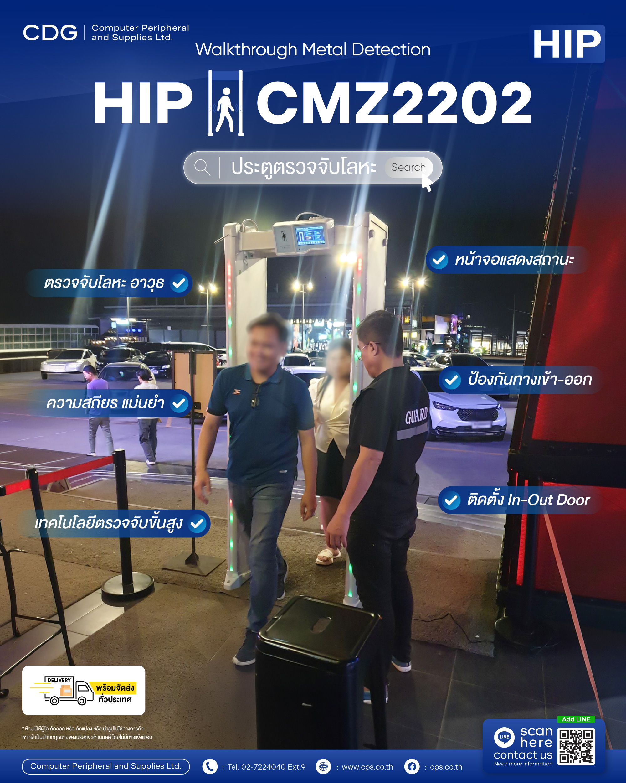 HIP CMZ2202 Walkthrough Metal Detection 33 Zone HIP CMZ2202 Walkthrough Metal Detection 33 Zone