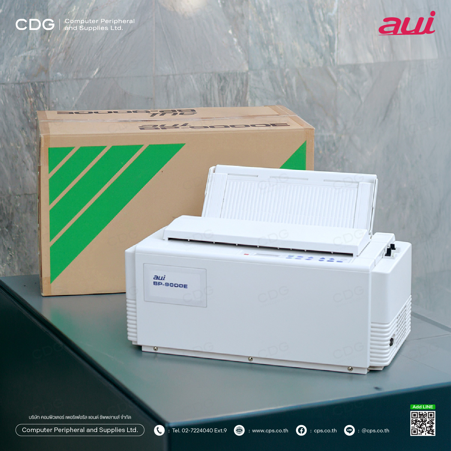 AUI BP-9000E 24-pin Carriage Dot Matrix Printer