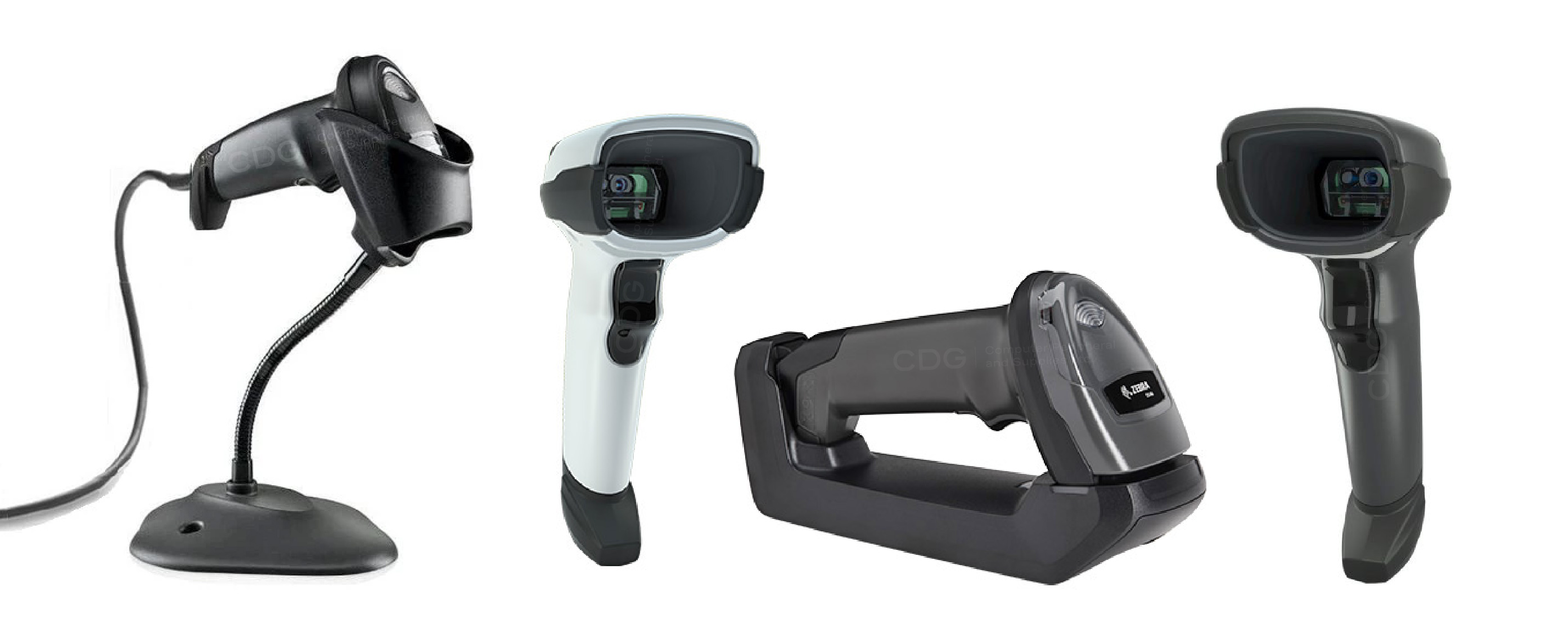 Zebra DS4608-HD Black With Stand USB KIT
