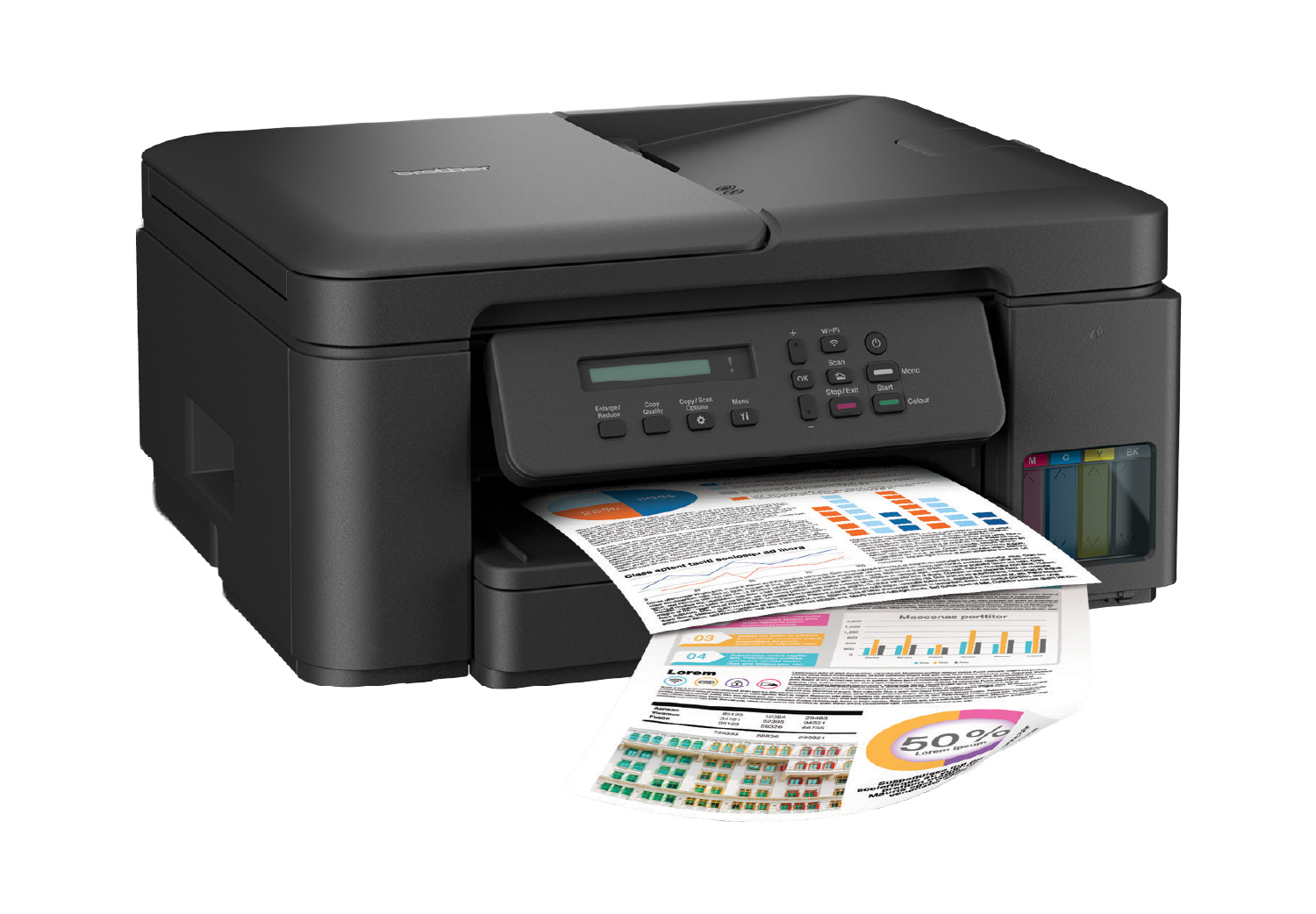 Brother DCP-T730DW Inkjet Printer + Ink Tank All-in-One Brother DCP-T730DW Inkjet Printer + Ink Tank All-in-One