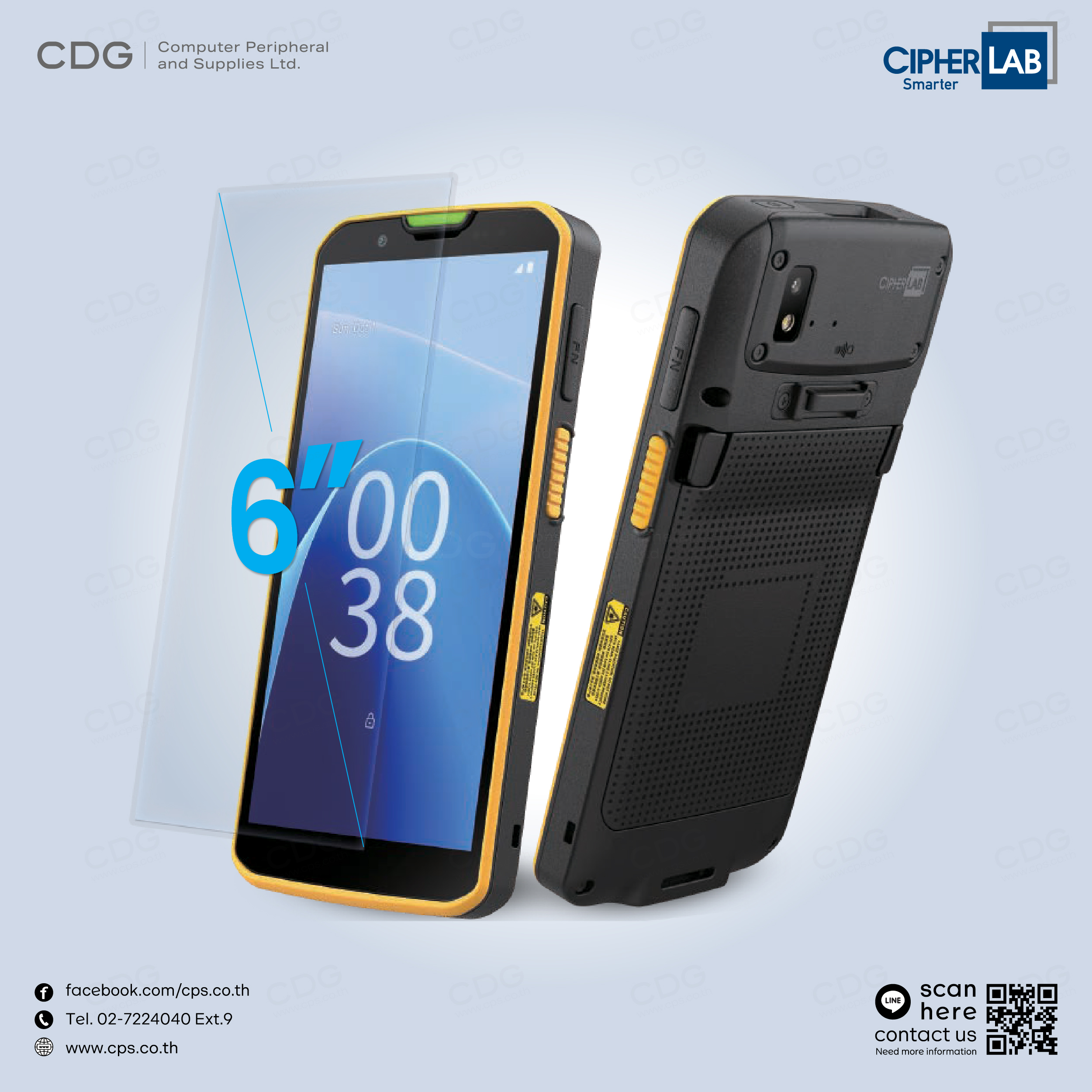 CipherLab RS38 Series 5G Touch Mobile Computer