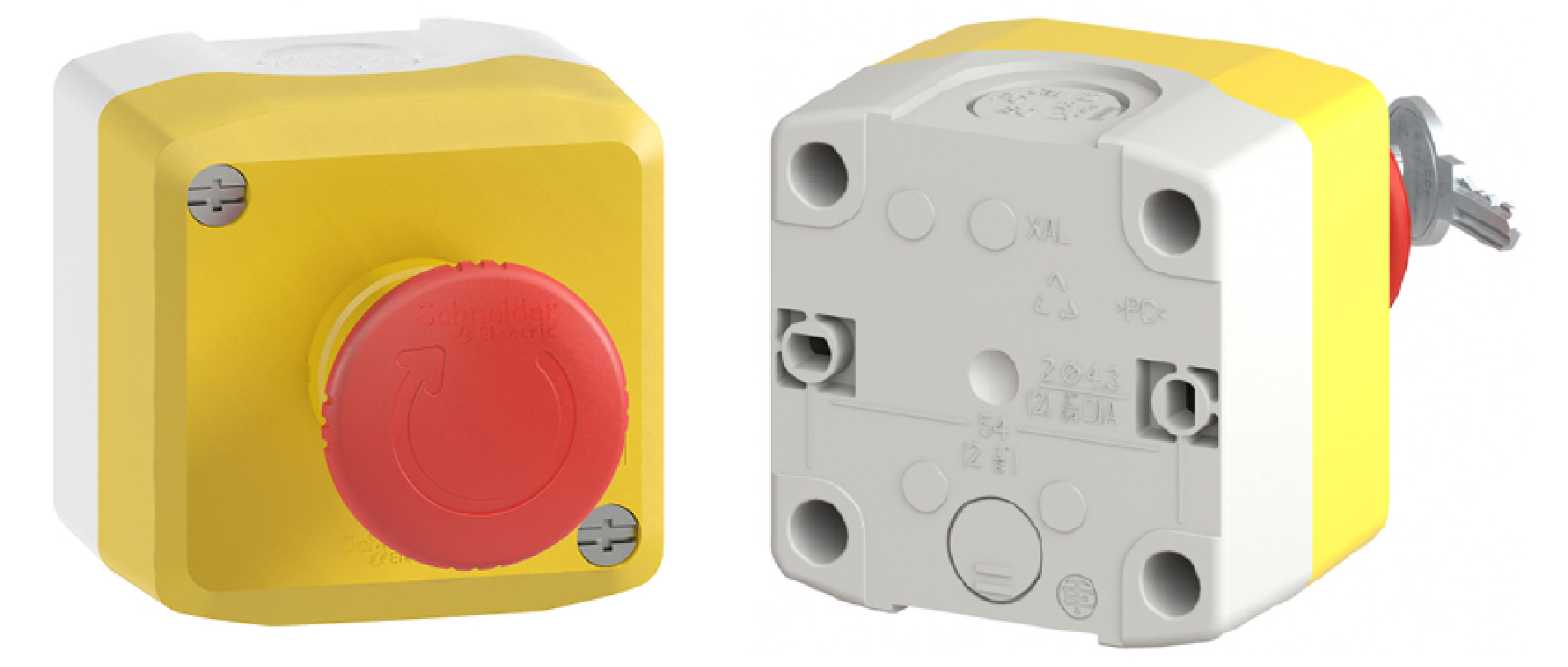 Schneider Electric XALK178E Emergency Button 40mm.