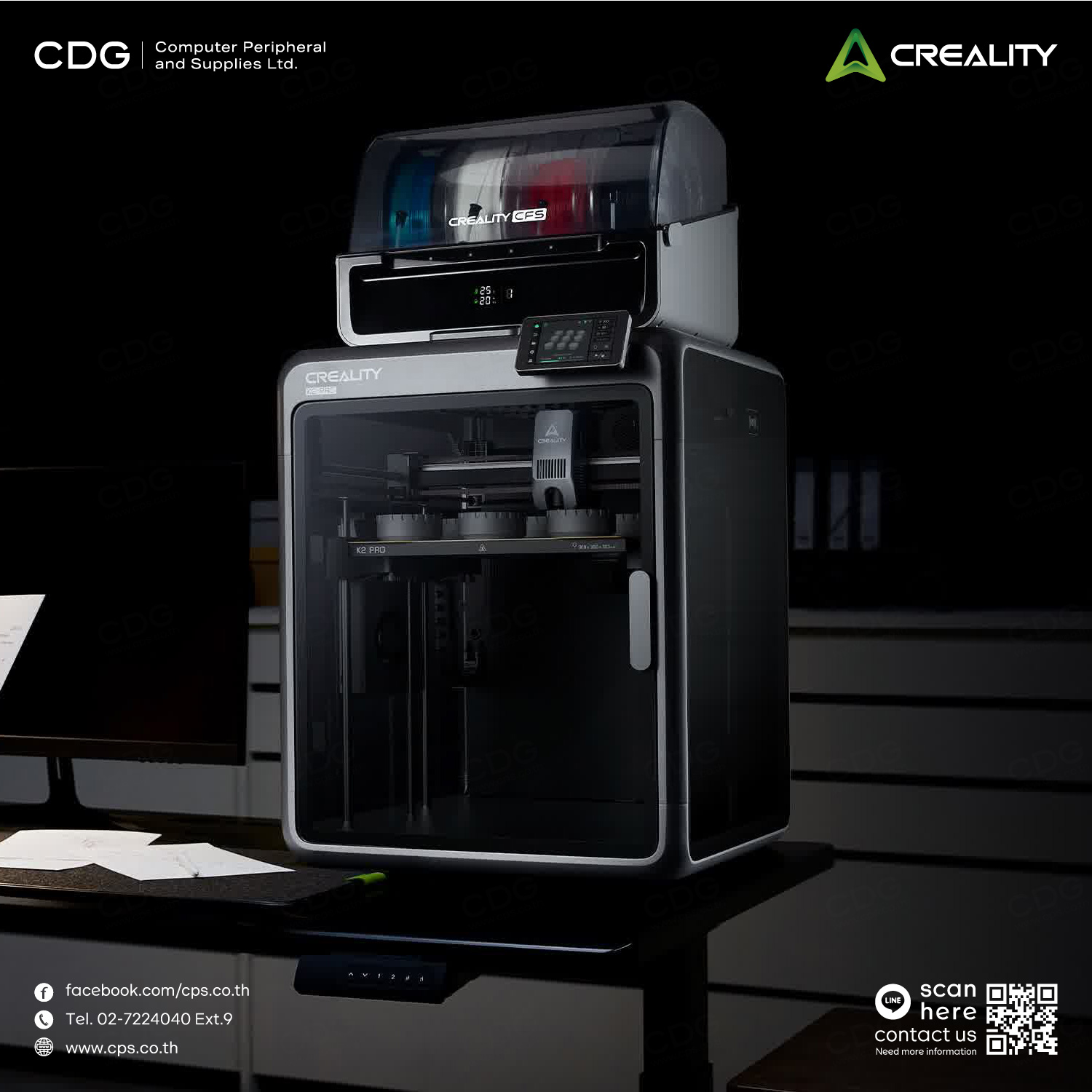 Creality K2 Pro Multicolor 3D Printer (K2 Series) Creality K2 Pro Multicolor 3D Printer (K2 Series)