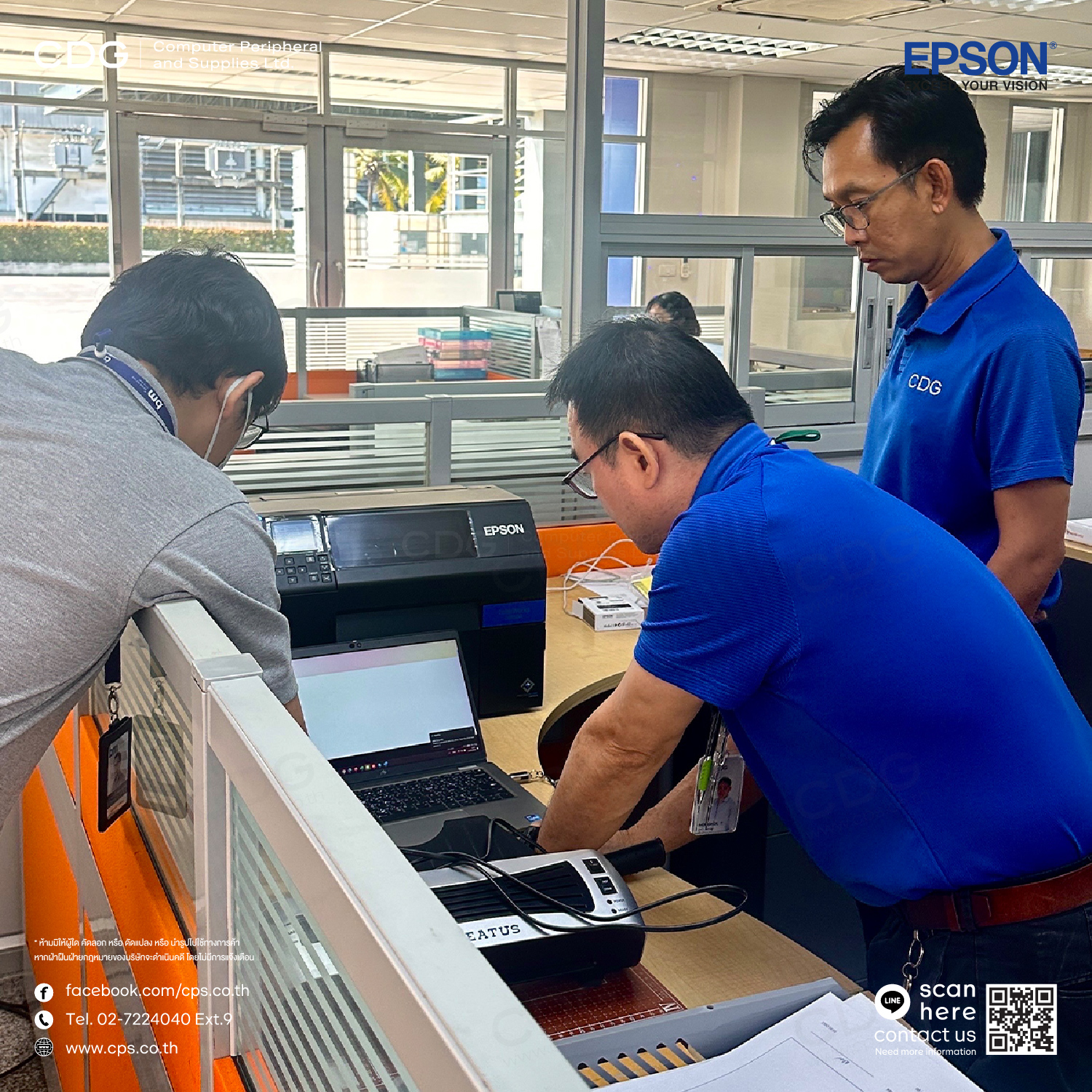 Epson ColorWorks C6550A Colour Label Printer with Auto-Cutter