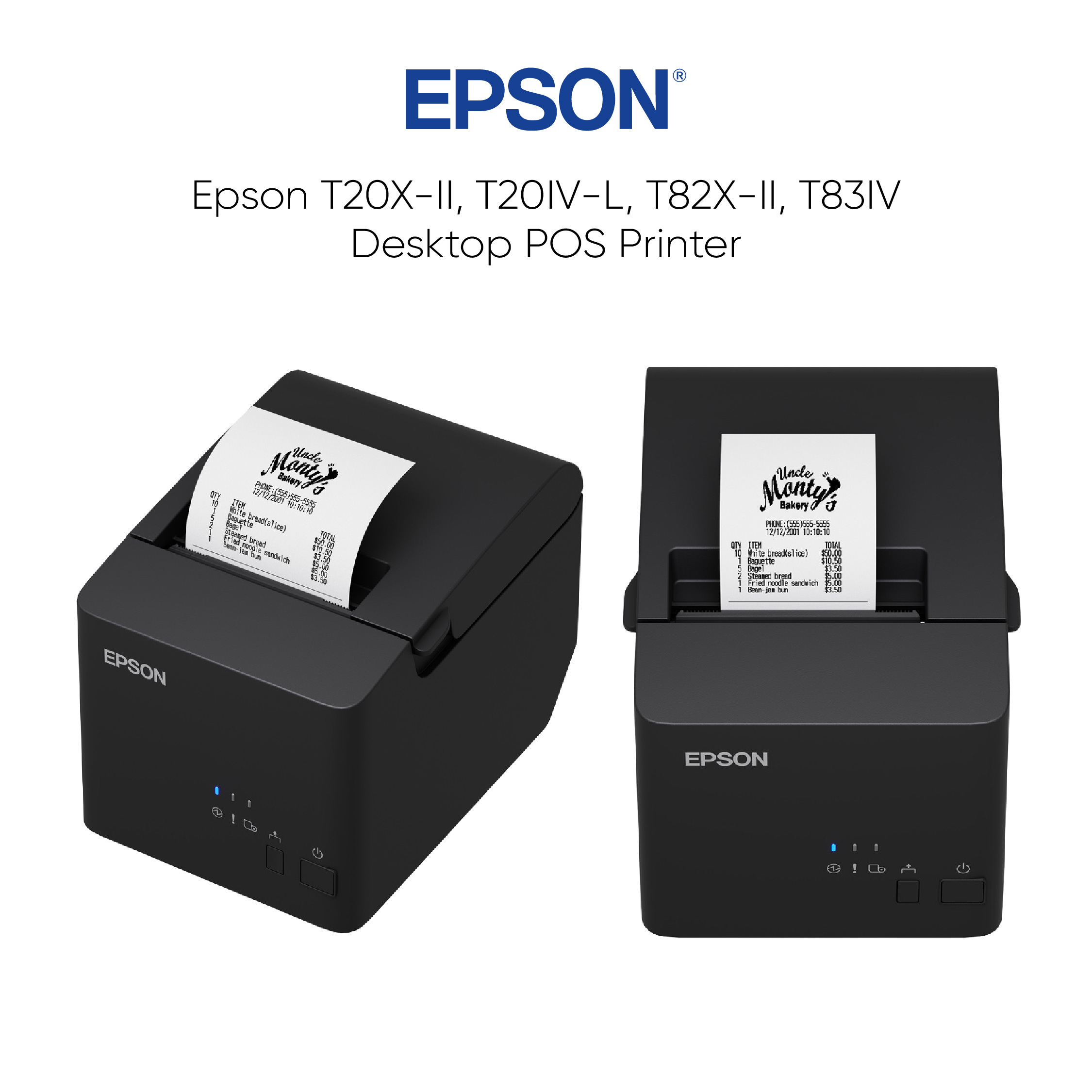 Epson TM-T82X-II Thermal Receipt Printer / Desktop POS&nbsp;Printer