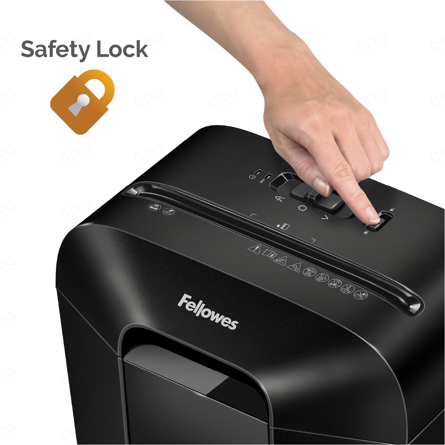 Fellowes Powershred LX45 Cross Cut Shredder (P-4)