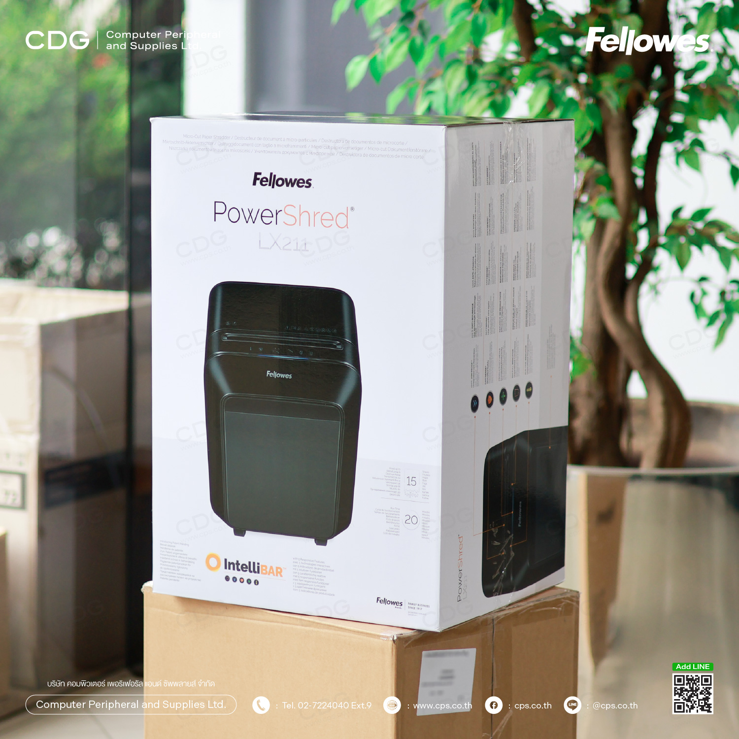 Fellowes Powershred® LX211 Micro-Cut Shredder (P-5)