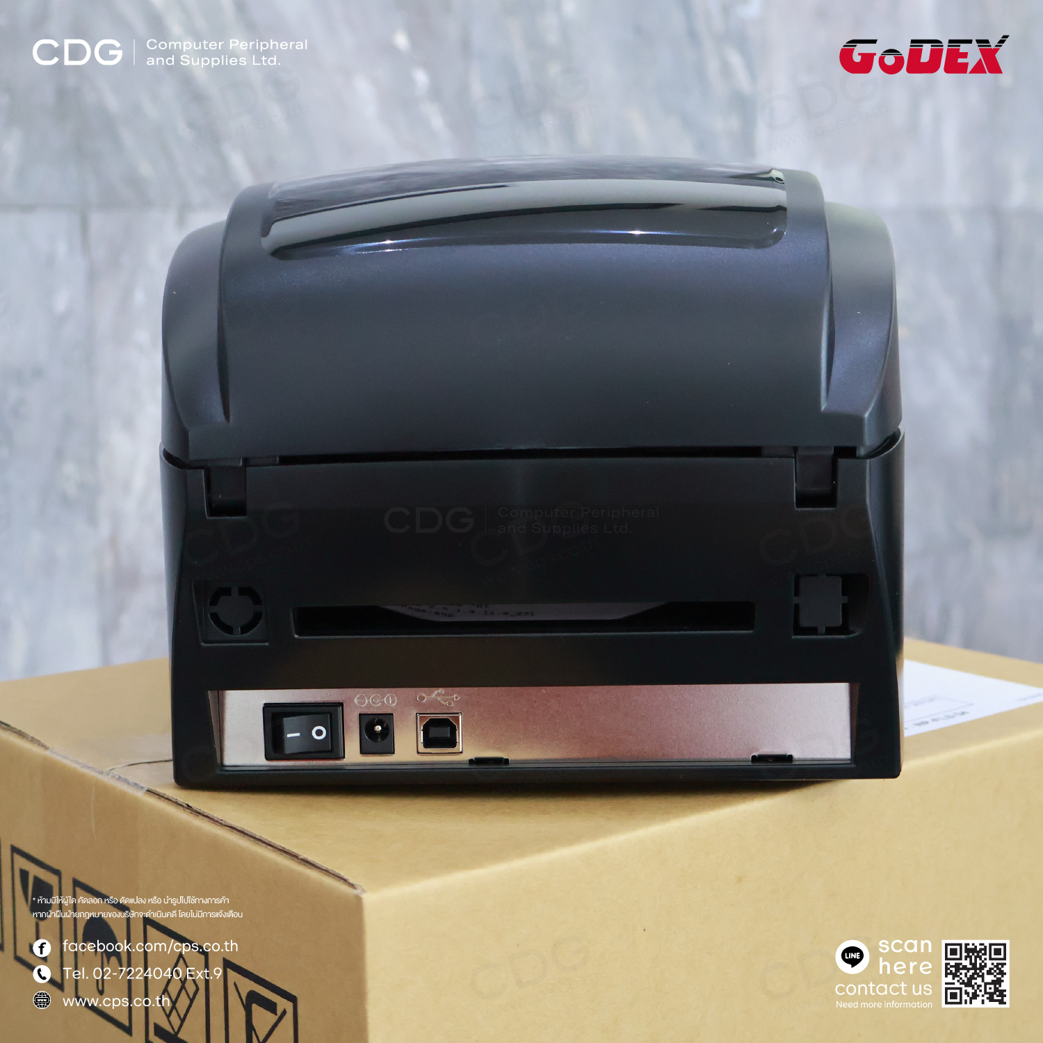 GoDEX EZ120 Desktop Barcode & label Printers