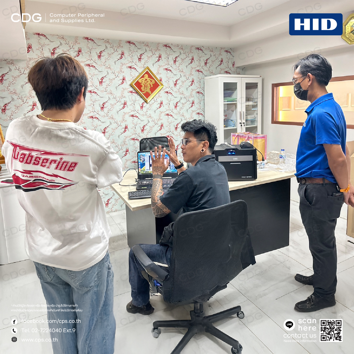 HID FARGO® HDP6600 ID Card Printer & Encoder