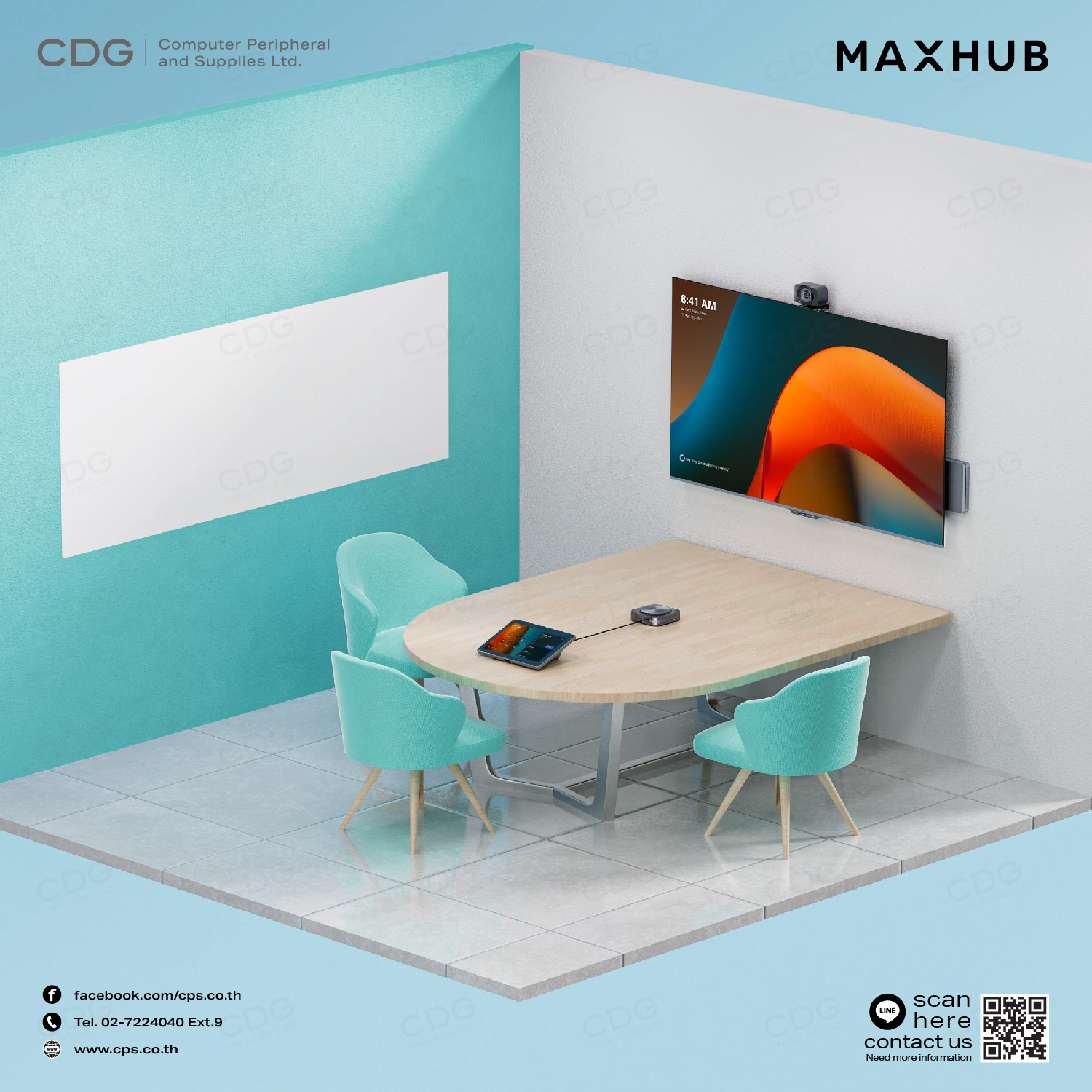 MAXHUB UC-W31 4K USB Webcam & Microphone Video Conference