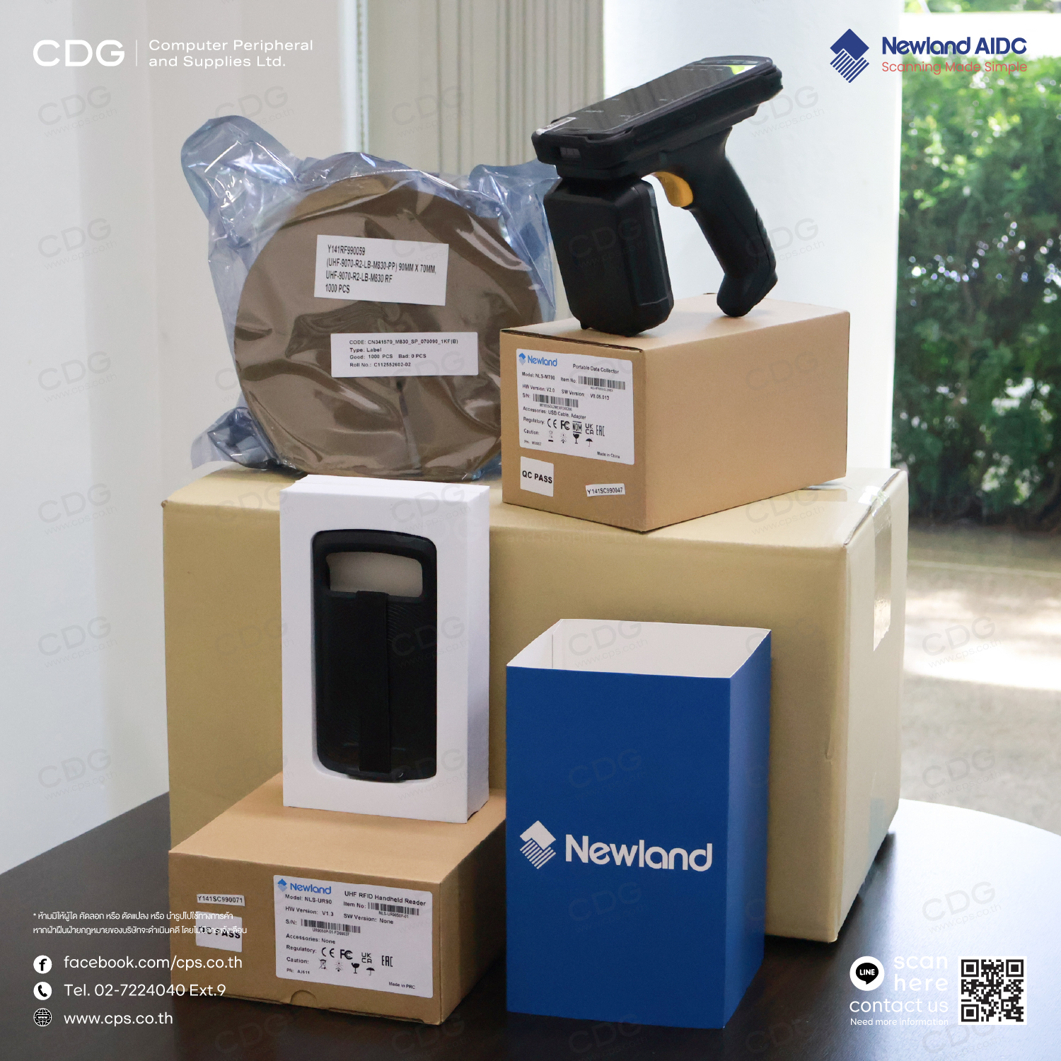 Newland NLS-MT90 RFID Android Mobile Terminal Scanner 2D