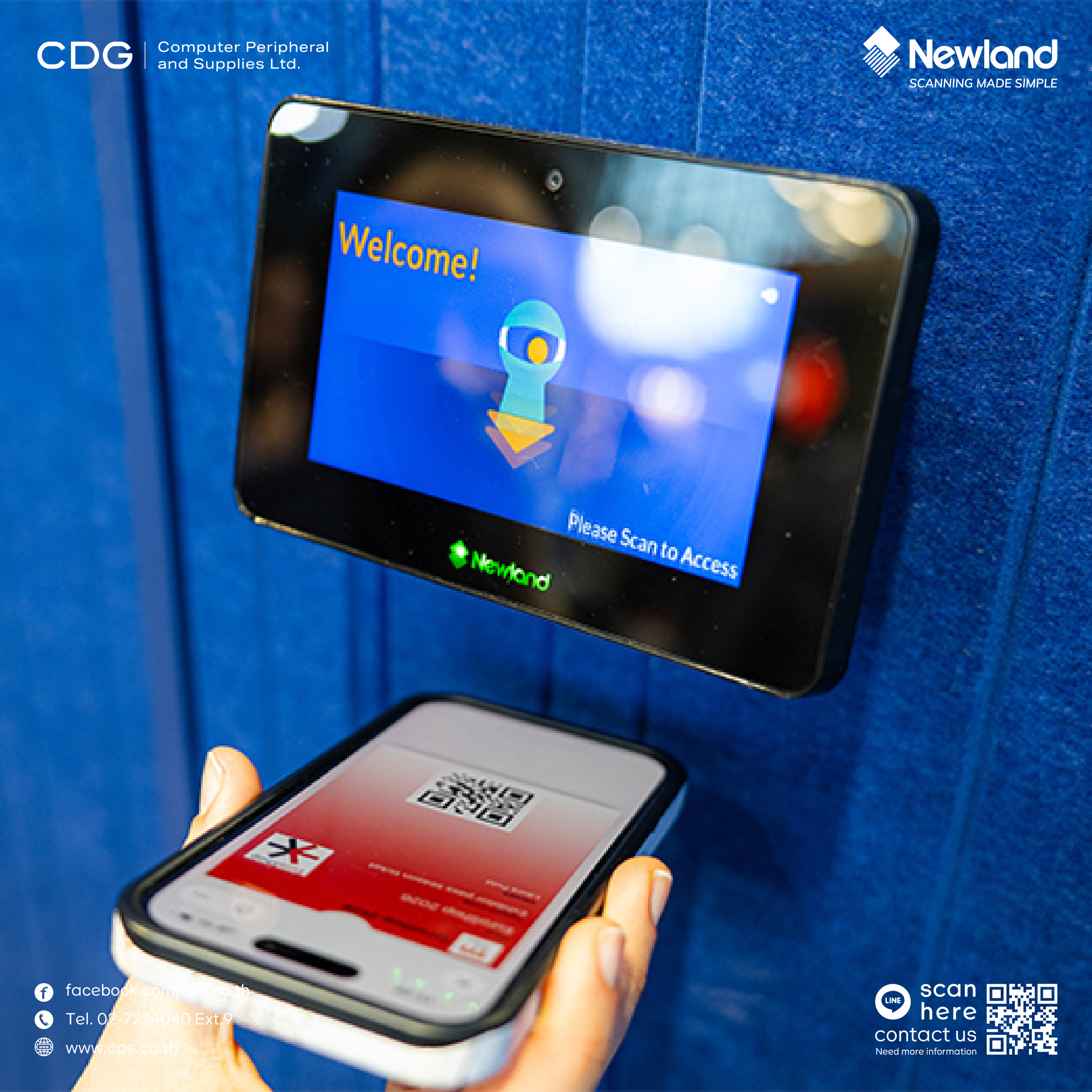 Newland NQuire500 Interactive Kiosk