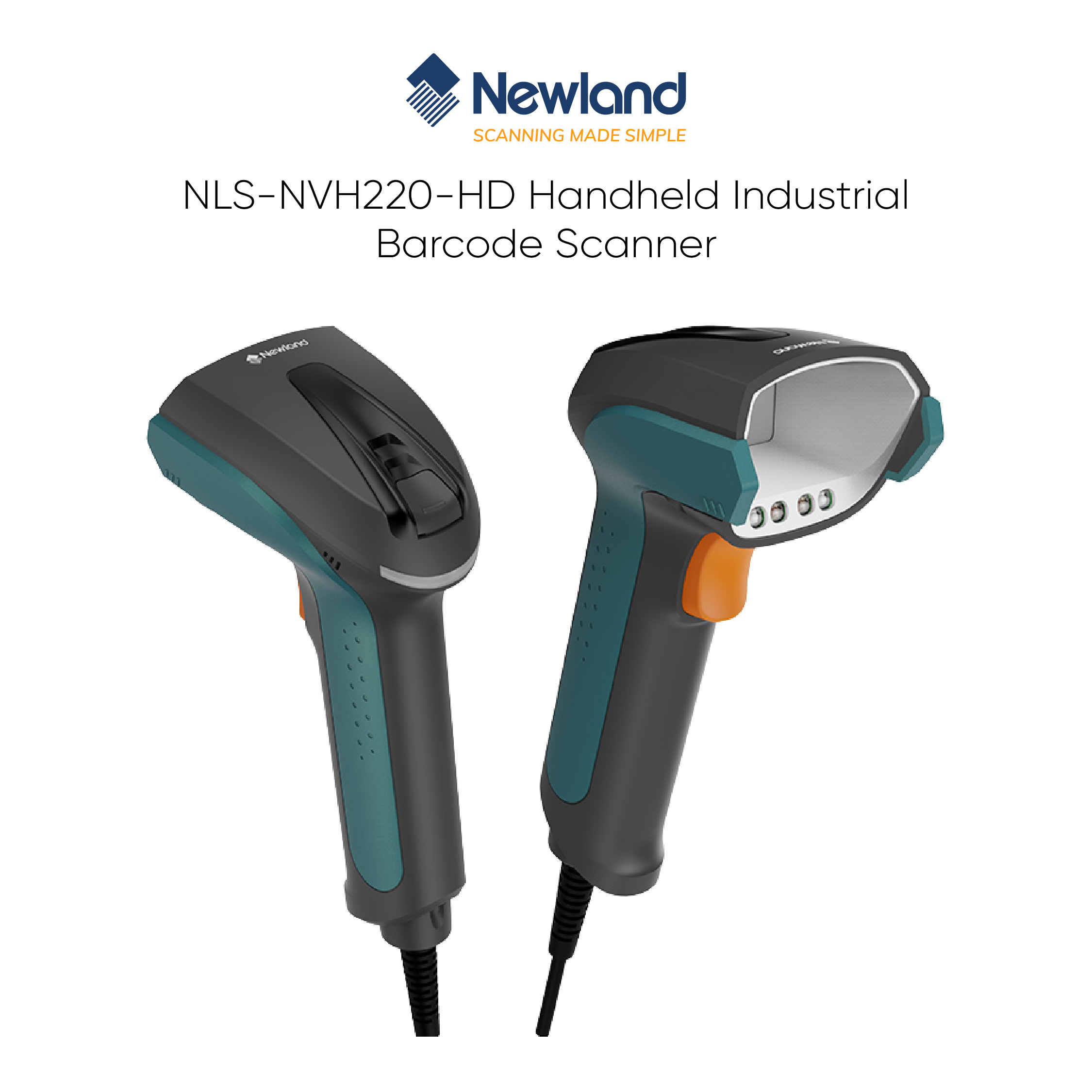 Newland NVH220 Handheld Industrial Barcode Scanner Newland NVH220 Handheld Industrial Barcode Scanner