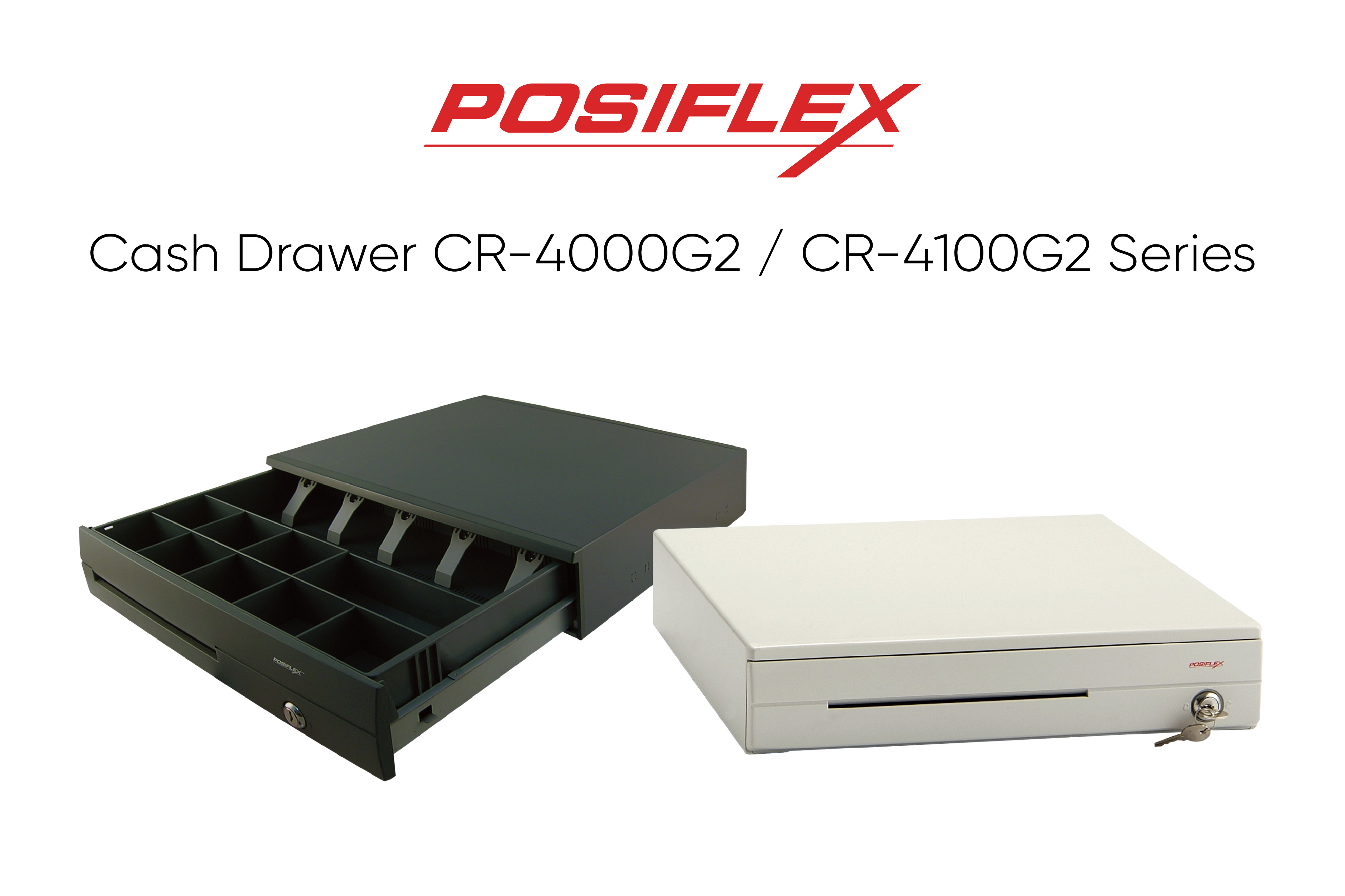 Posiflex Cash Drawer CR-4000G2 / CR-4100G2 Series