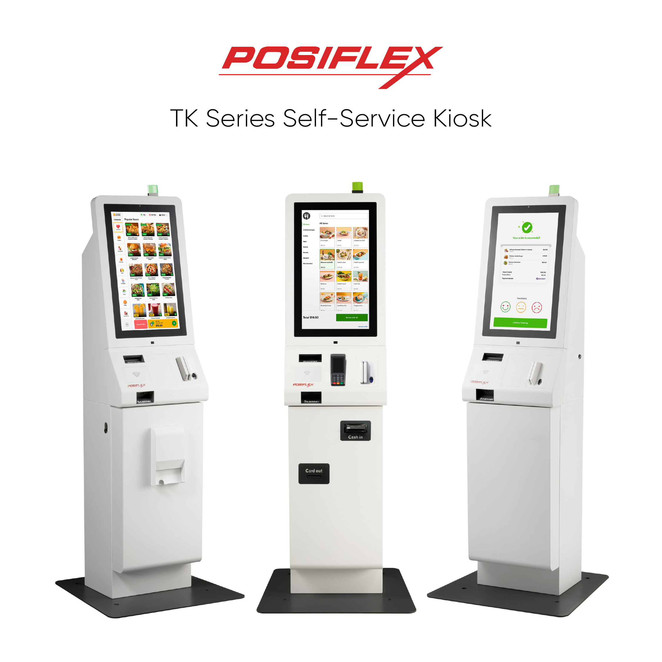 Posiflex TK-2100 Series Self-Service Kiosk