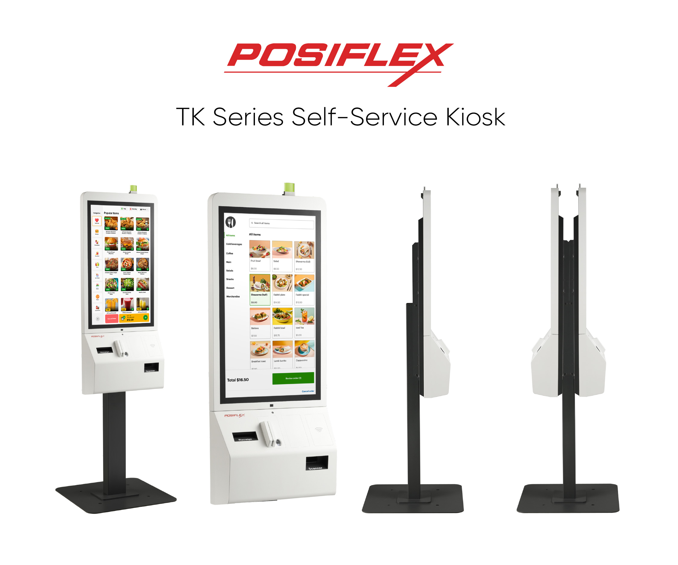 Posiflex TK-3200 Series Self-Service Kiosk Posiflex TK-3200 Series Self-Service Kiosk