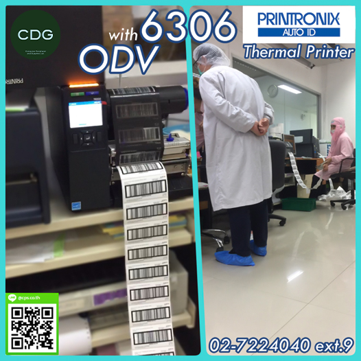 Printronix T6306_ODV Thermal Printer 4-Inch Printronix T6306_ODV Thermal Printer 4-Inch