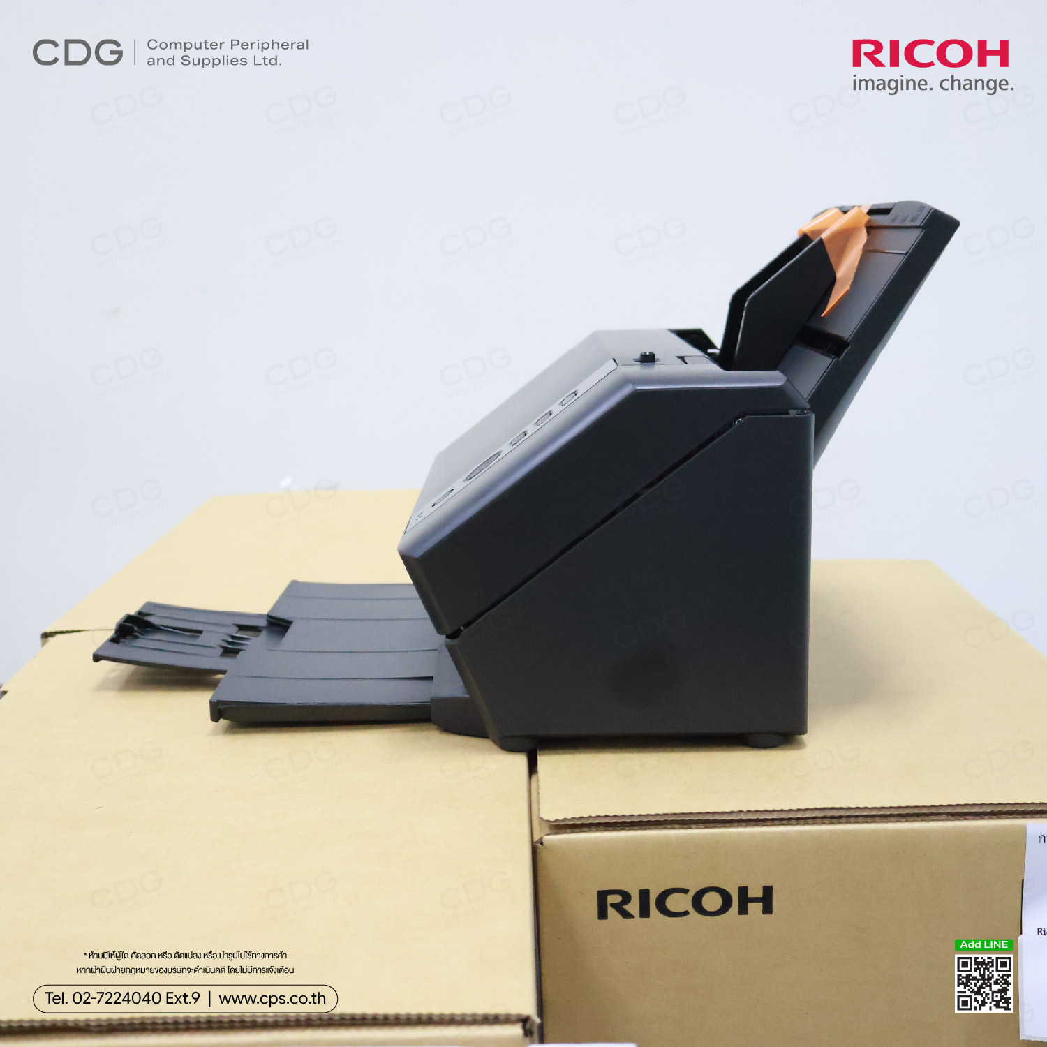 Ricoh SP-2240N Duplex Document Image Scanner