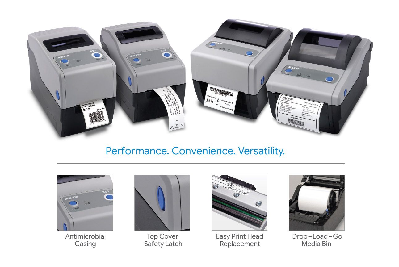 SATO CG208 / CG212 Barcode Printer (CG2 Series) SATO CG208 / CG212 Barcode Printer (CG2 Series)