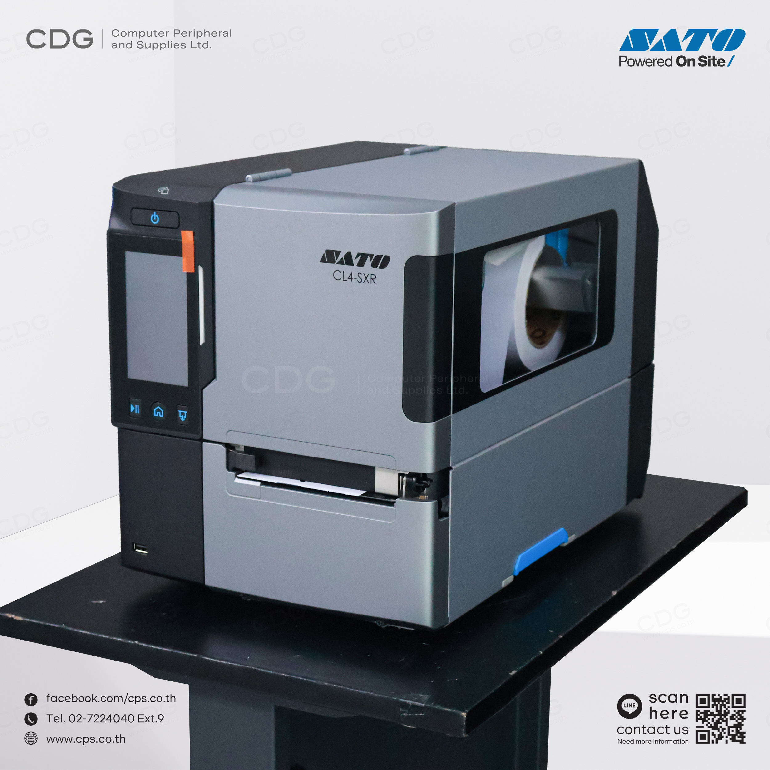 SATO CL4-SXR & CL6-SXR Flagship industrial label printer SATO CL4-SXR & CL6-SXR Flagship industrial label printer