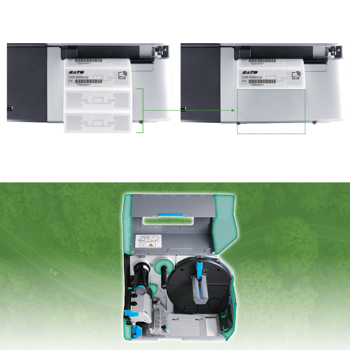 SATO CL4-SXR & CL6-SXR Flagship industrial label printer SATO CL4-SXR & CL6-SXR Flagship industrial label printer