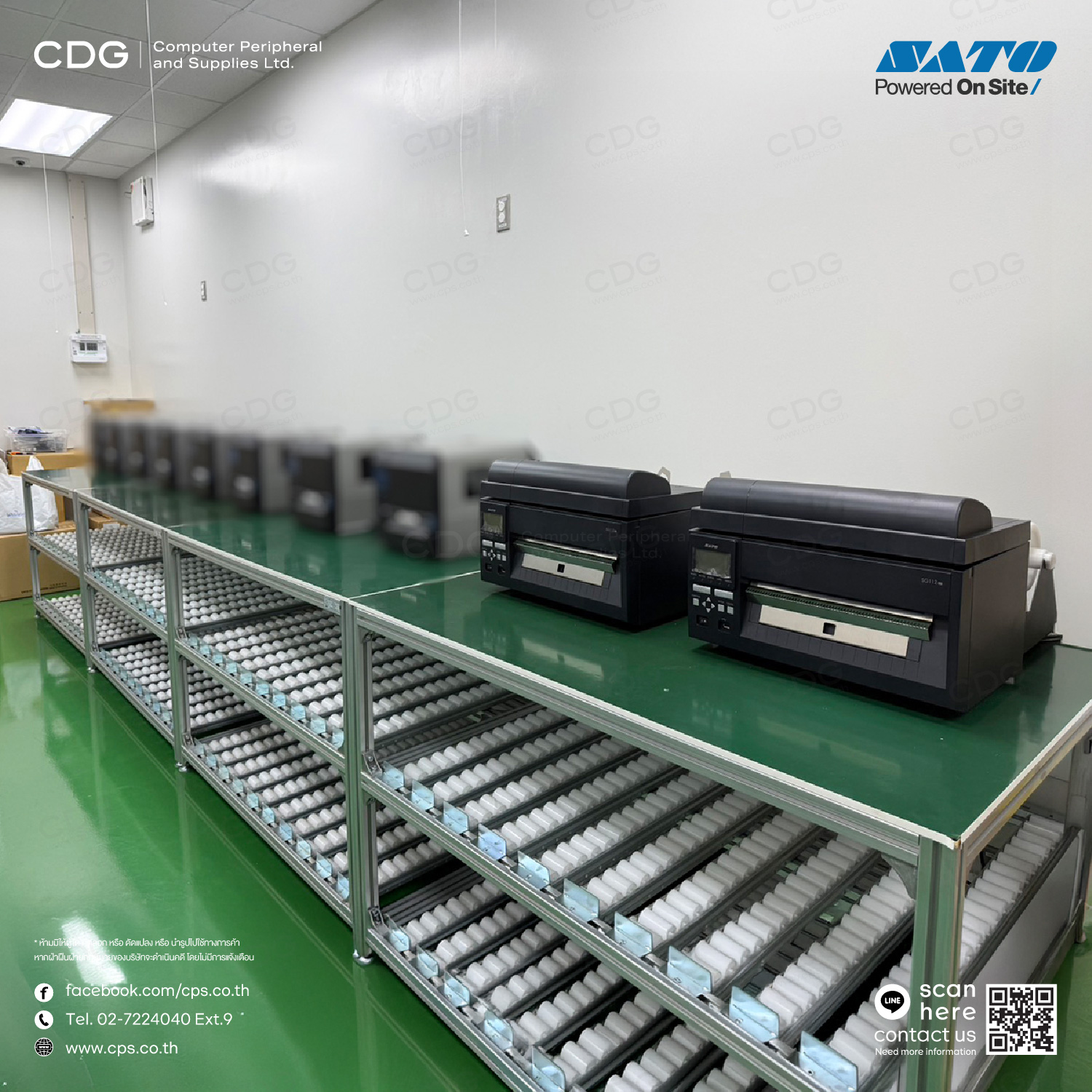 SATO SG112-ex 10.5-nich Thermal Industrial Printer