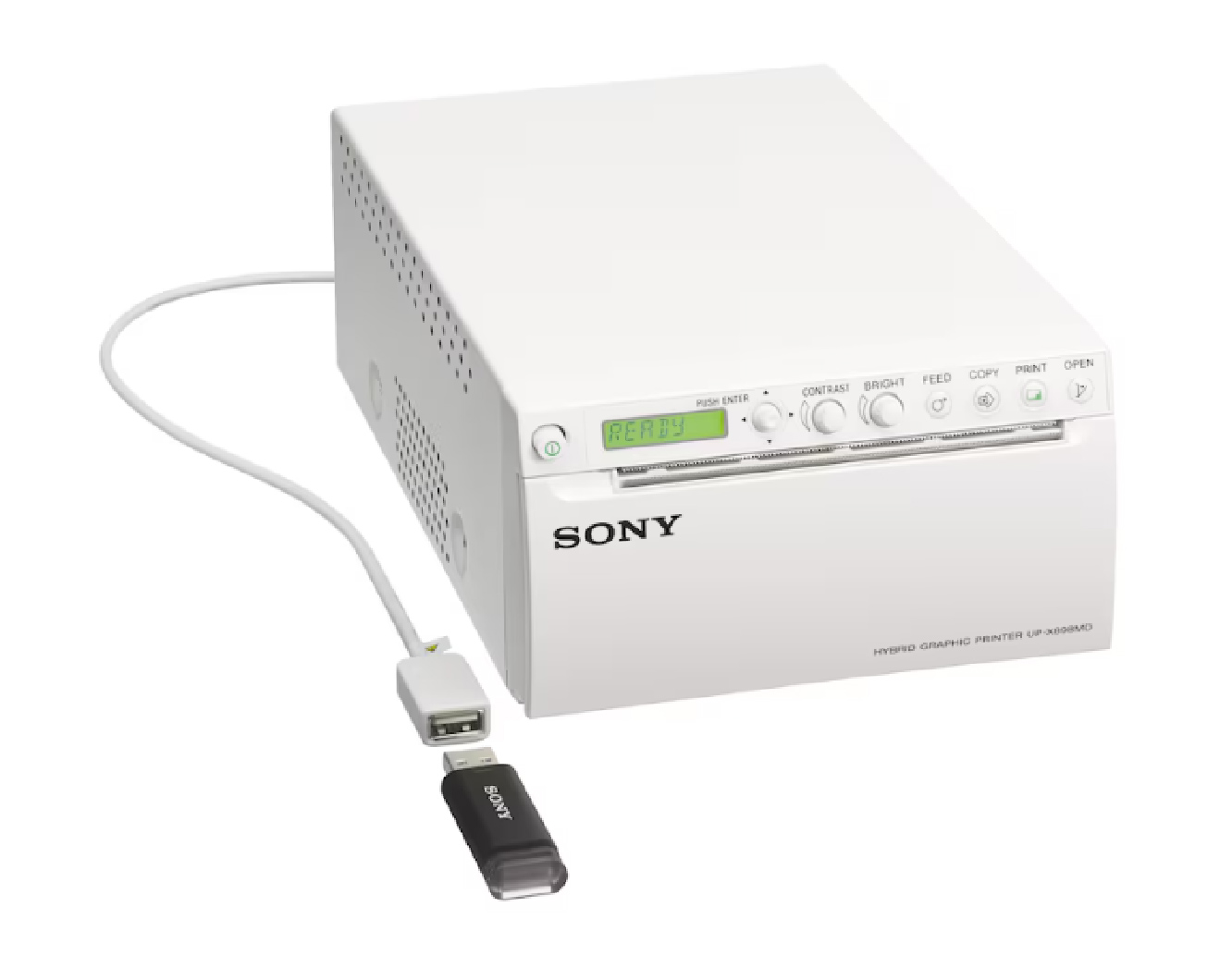 Sony UP-X898MD A6 Analogue and Digital Black and White Thermal Printer