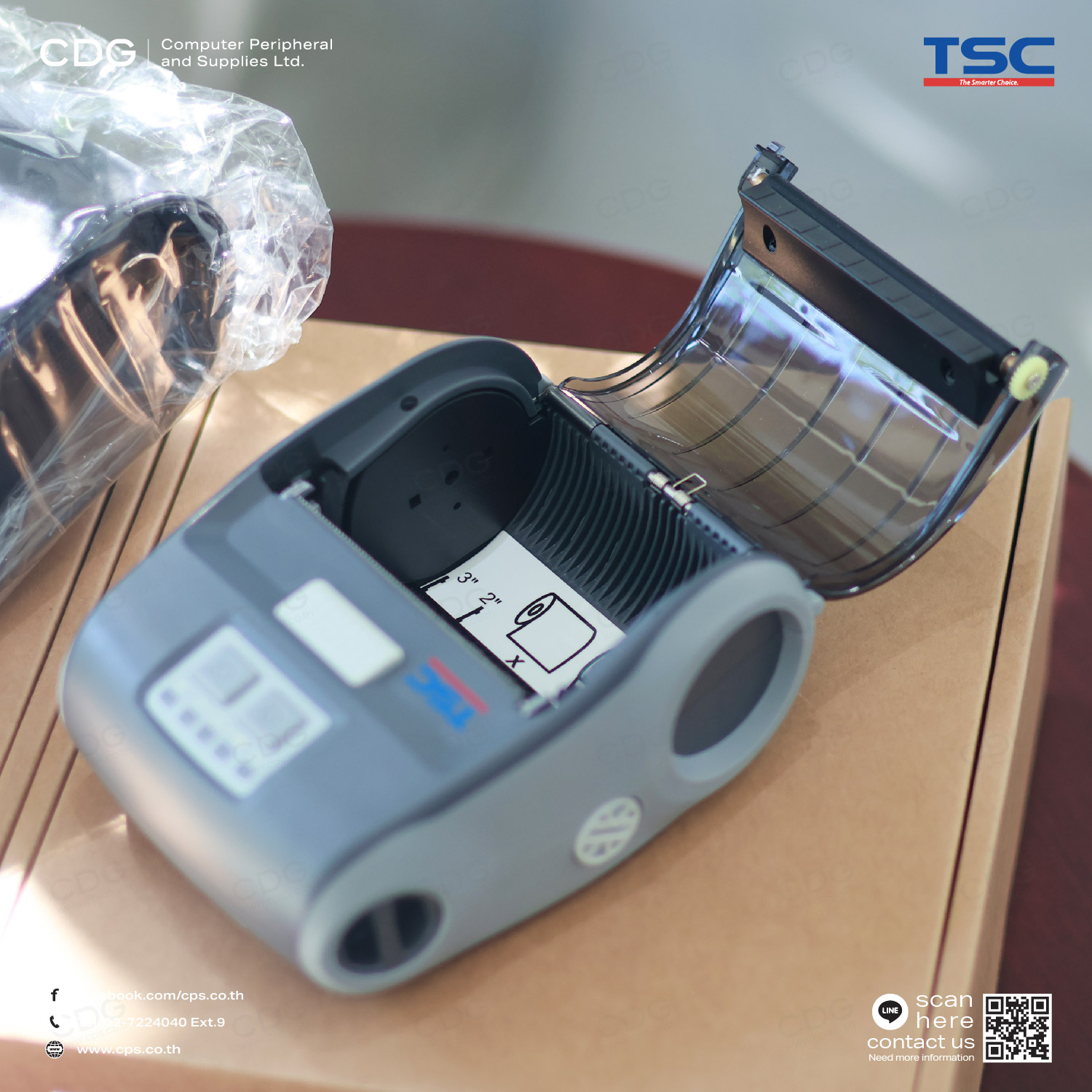 TSC Alpha 3R Mobile Printer