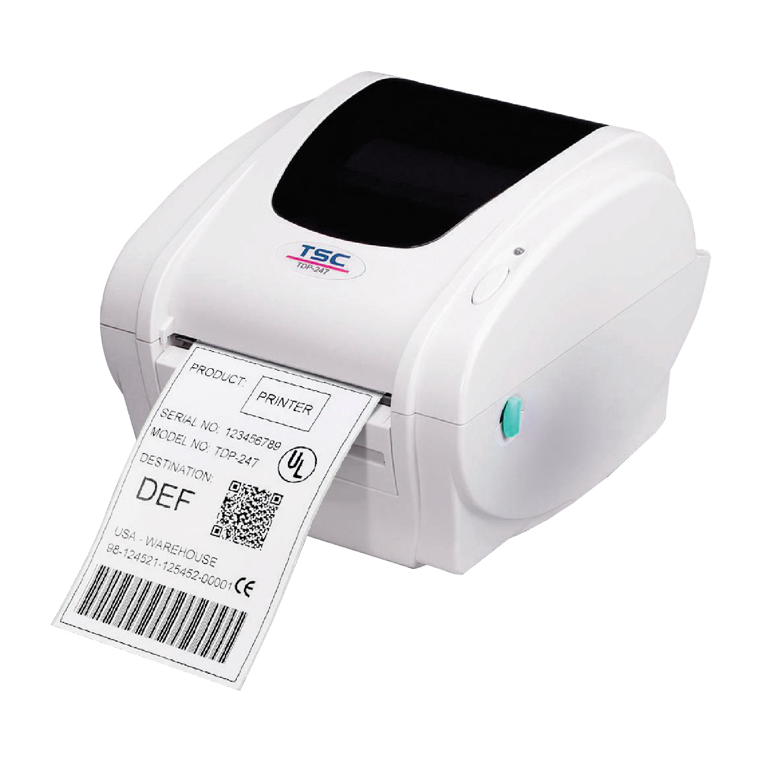 TSC TDP-247 4-Inch Desktop Printers (TSC TDP Series)