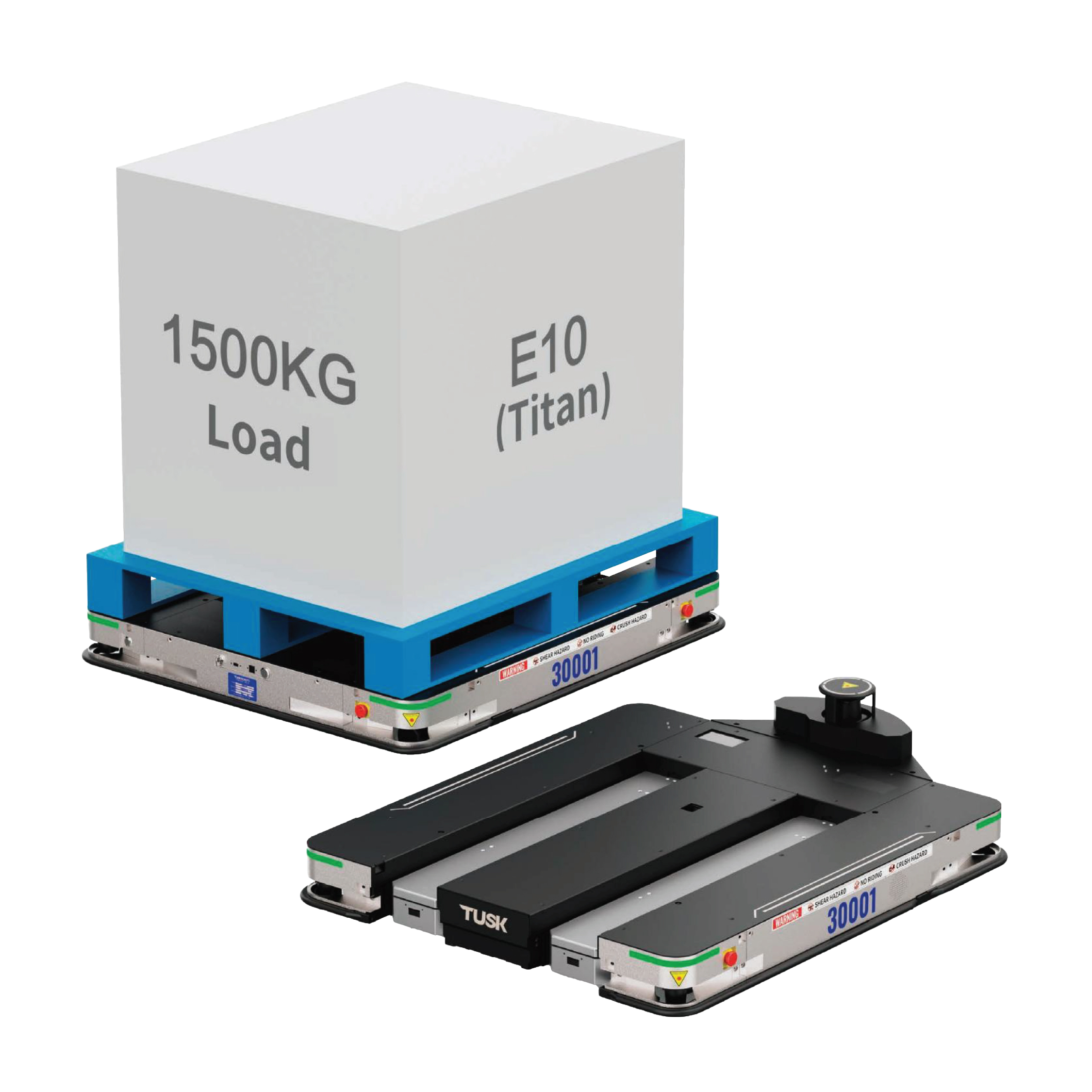Tuskrobots AMR E-Series Factory Warehouse Robot 