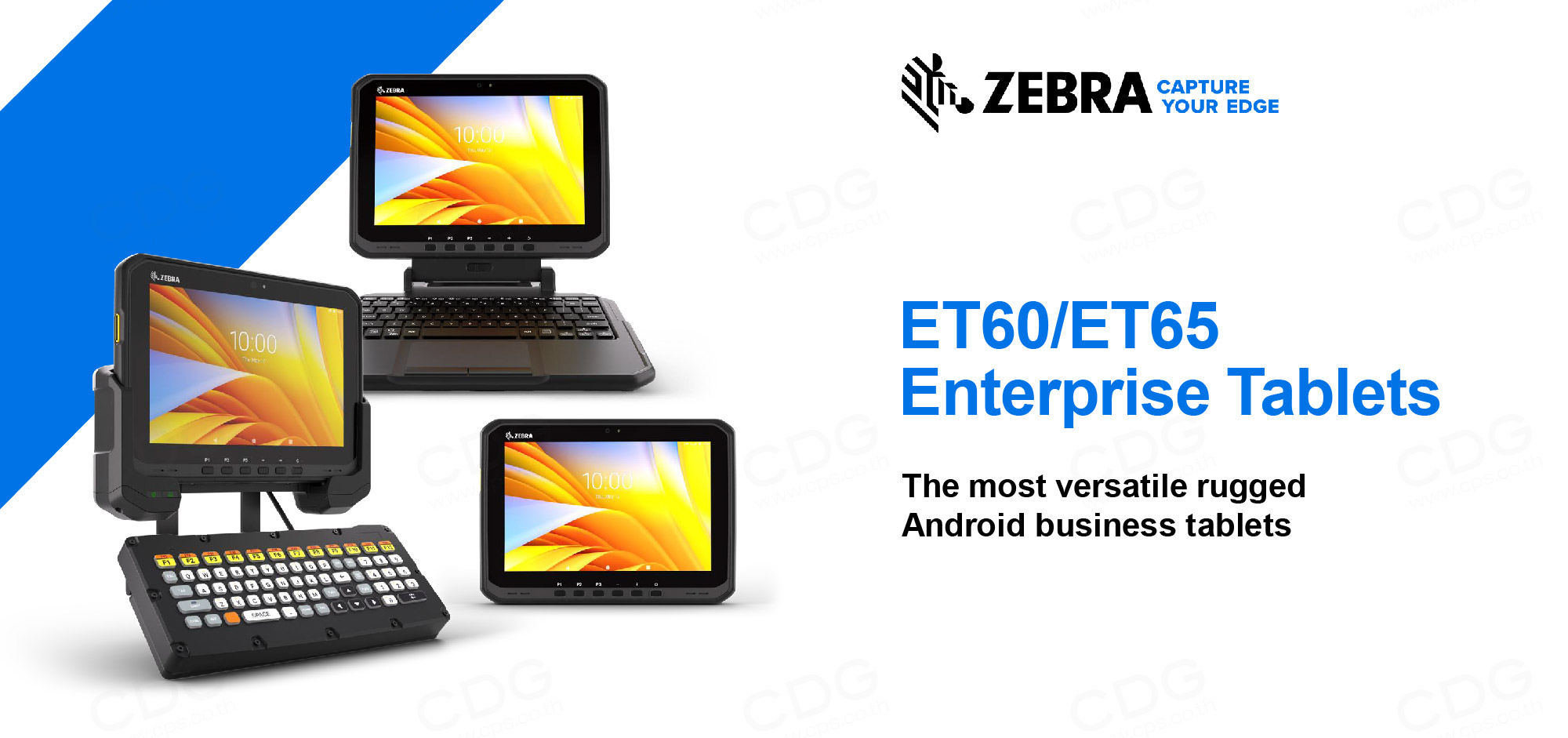 Zebra ET60/ET65 Enterprise Tablets Industrial Grade