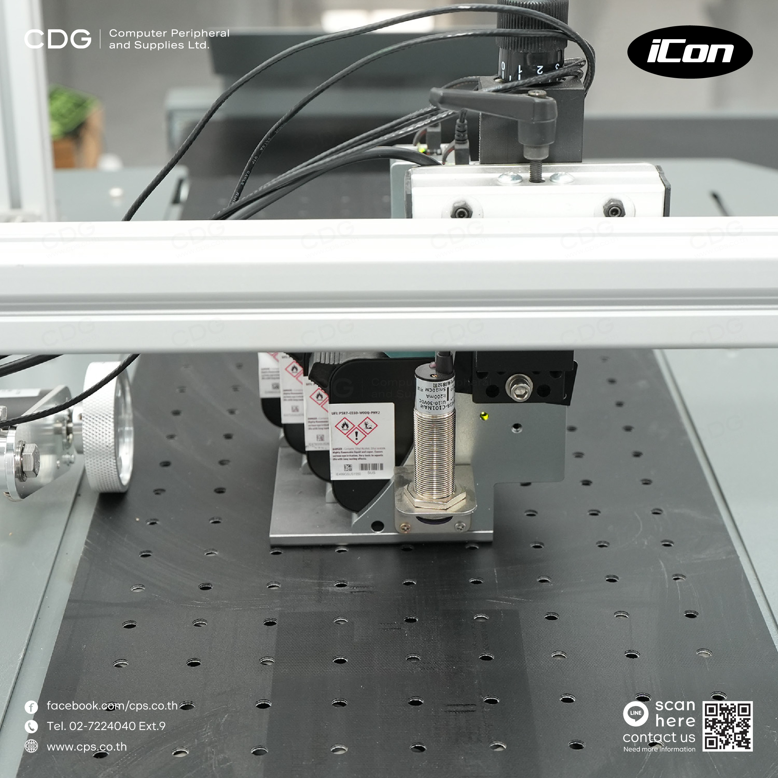 iCon Velocity VEX 1 Thermal Inkjet Printer Coding & Marking