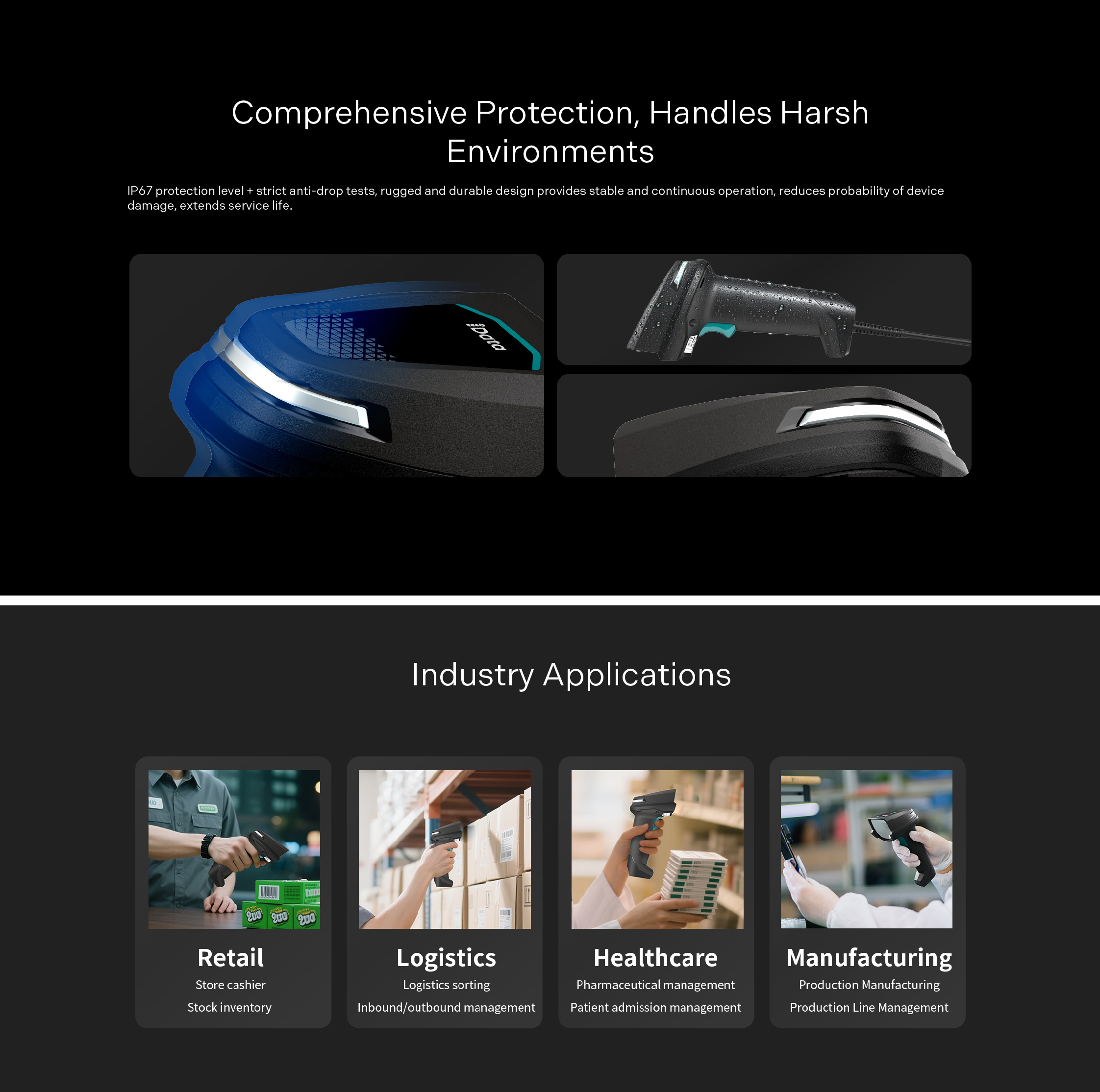 iData J17 Series New Generation High-Performance AI scanner
