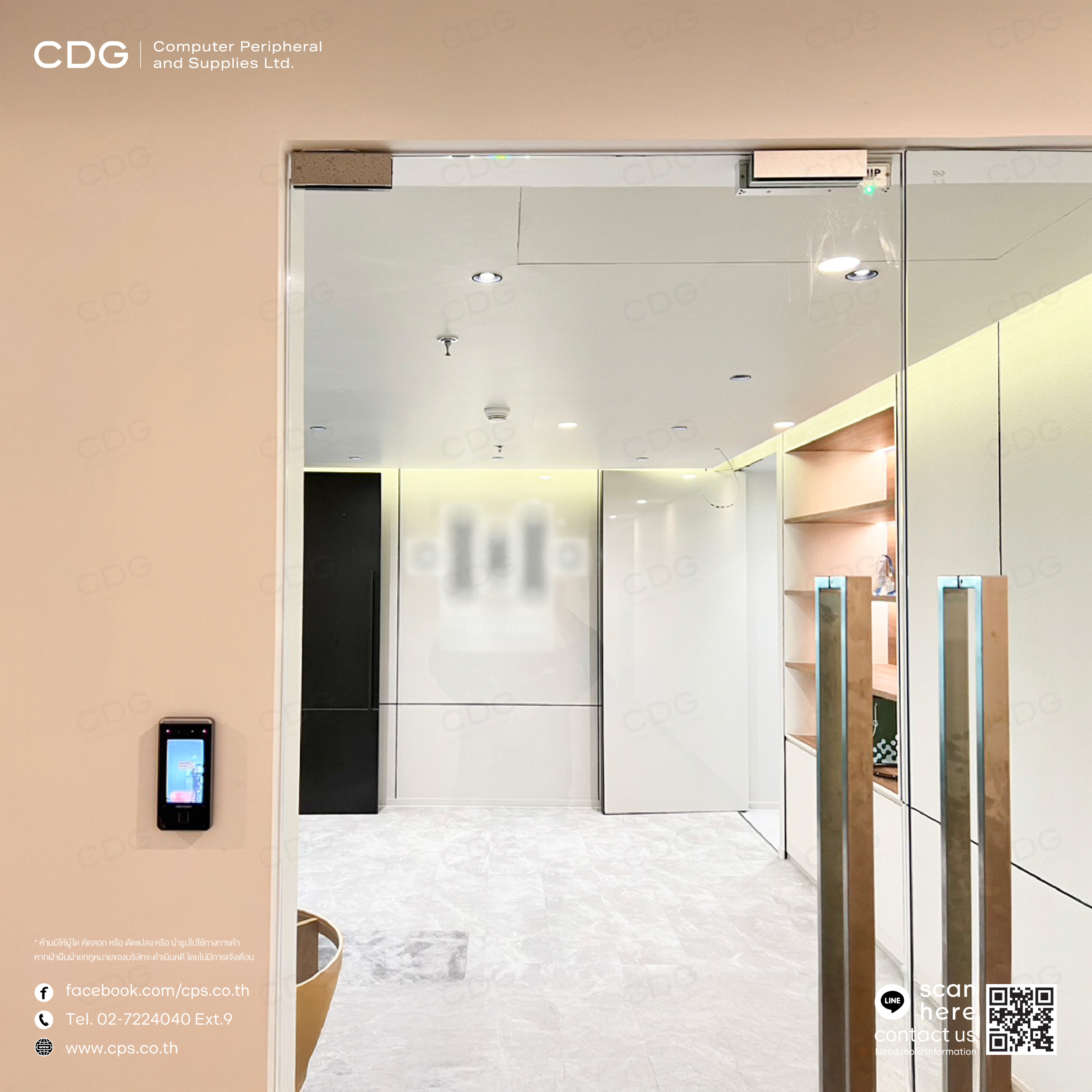 Access Control Hikvision DS-K1T341AMF Face Access Terminal