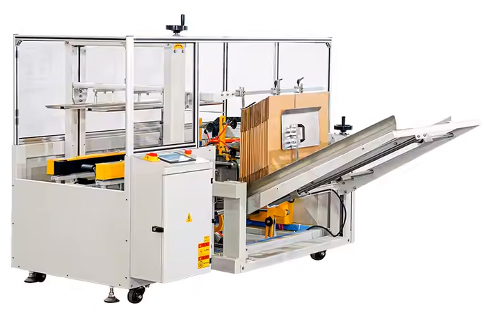 เครื่องปิดเทปกล่อง Automatic Case Erector and Sealer Machine
