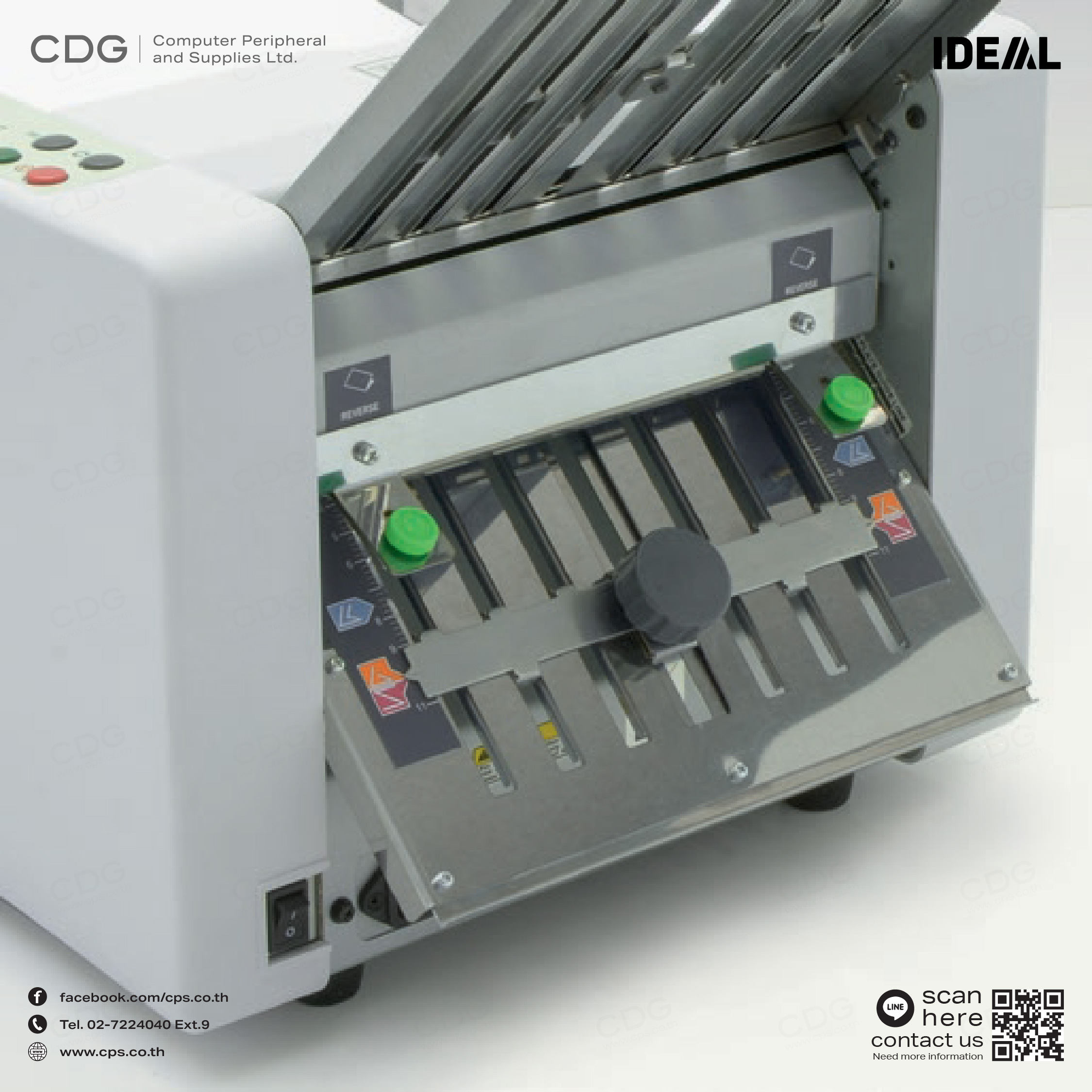 IDEAL 8306 Office Folding machine