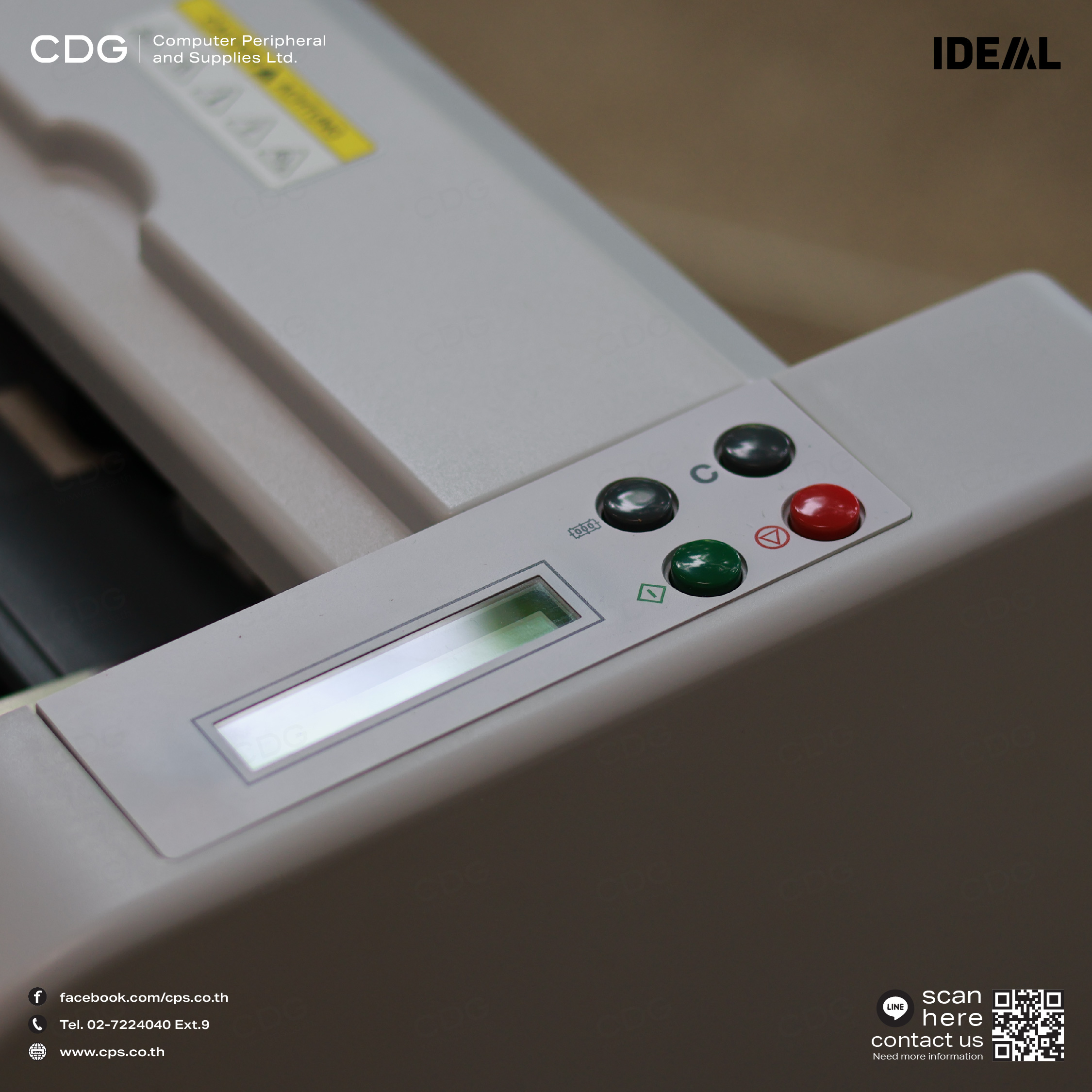 IDEAL 8306 Office Folding machine