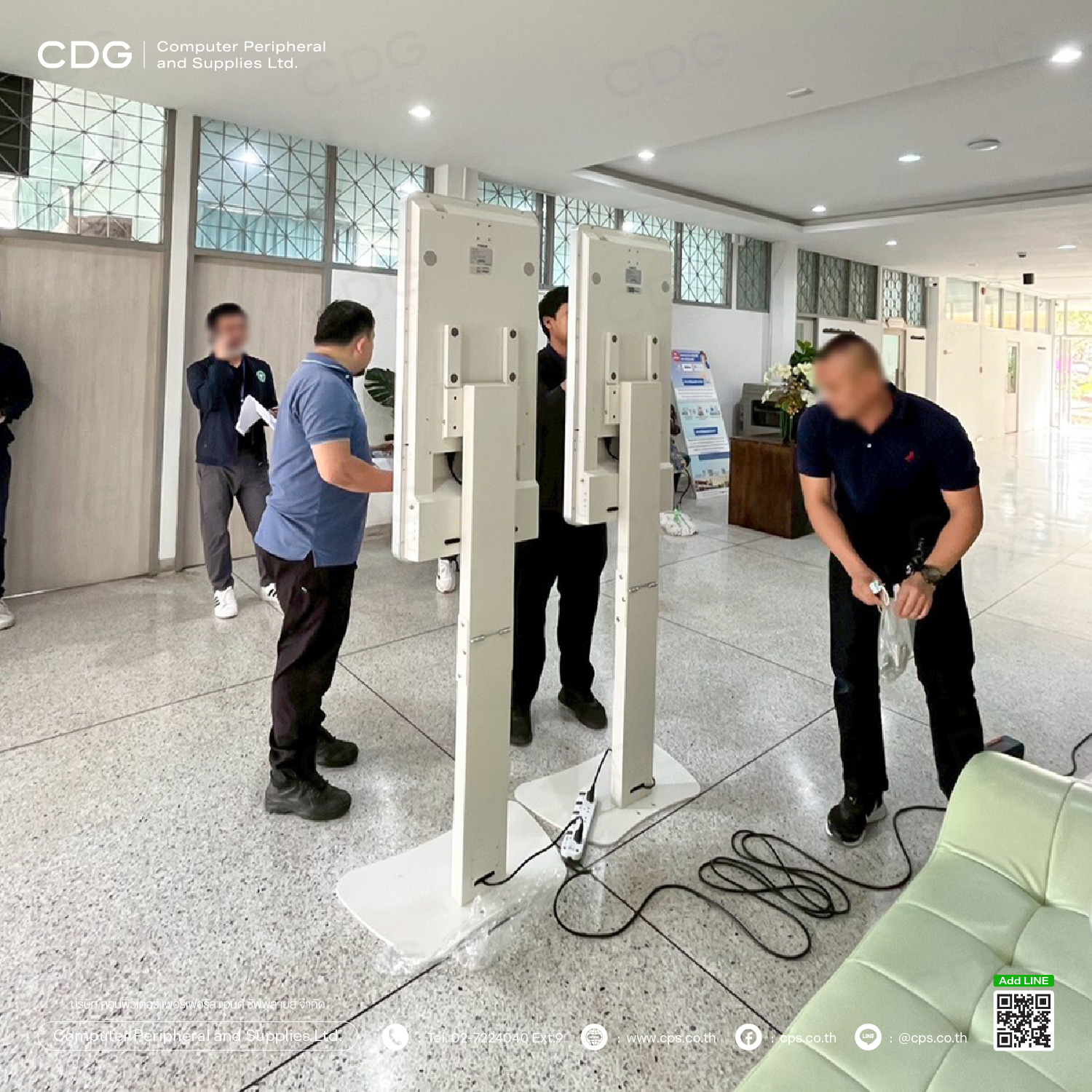 F32 Kiosk Self Service DB-Touch 32-inch. (Queue Ticket Kiosk)