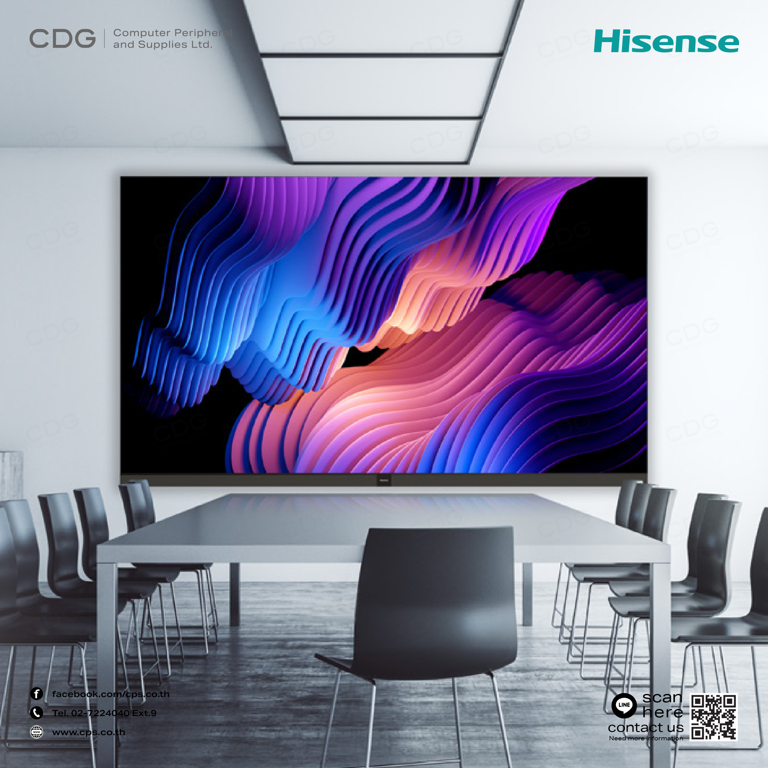 Hisense HAIO136 136” LED All-in-one Display