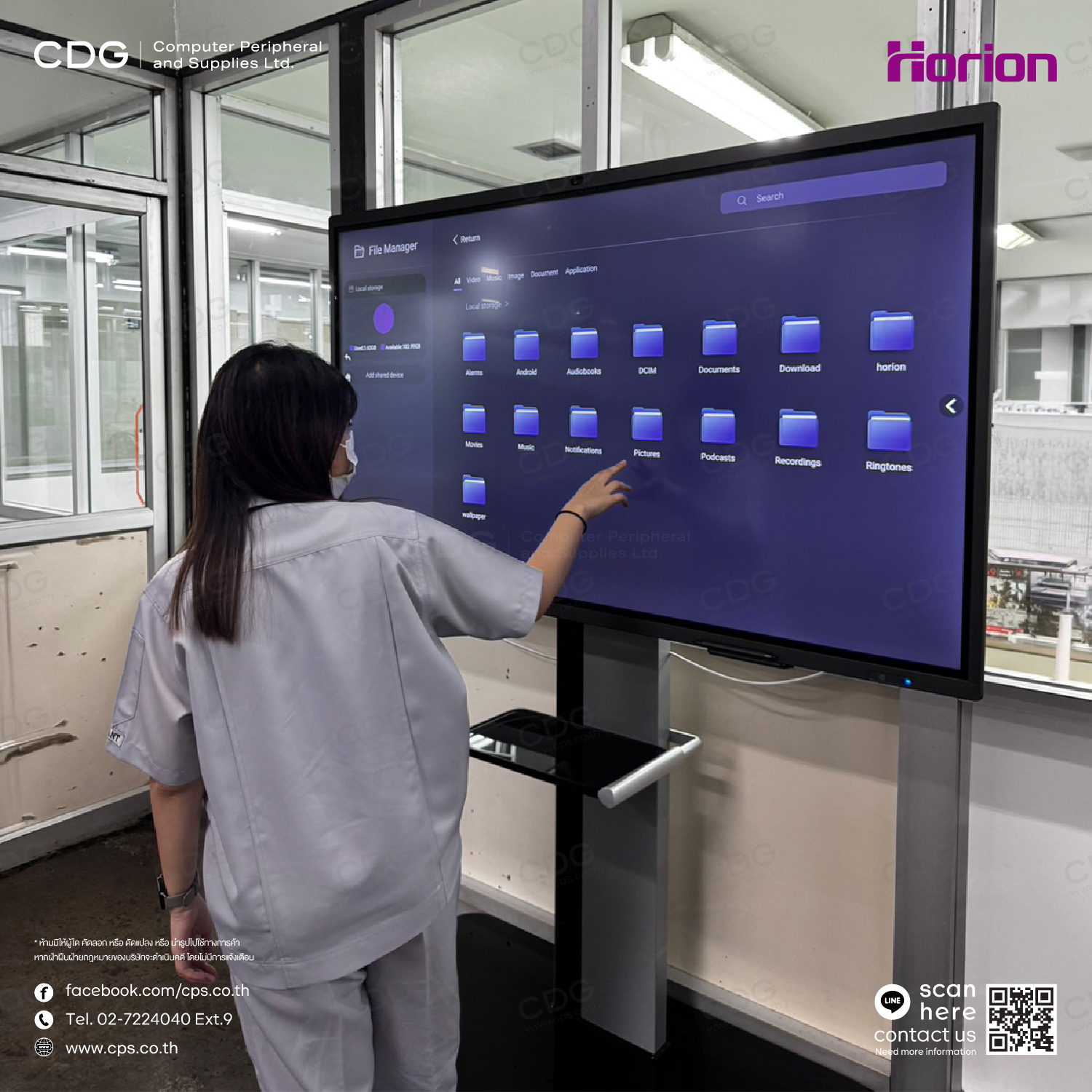 Horion 65M6APro Smart Whiteboard (HP-3S/HT-5/OPS)