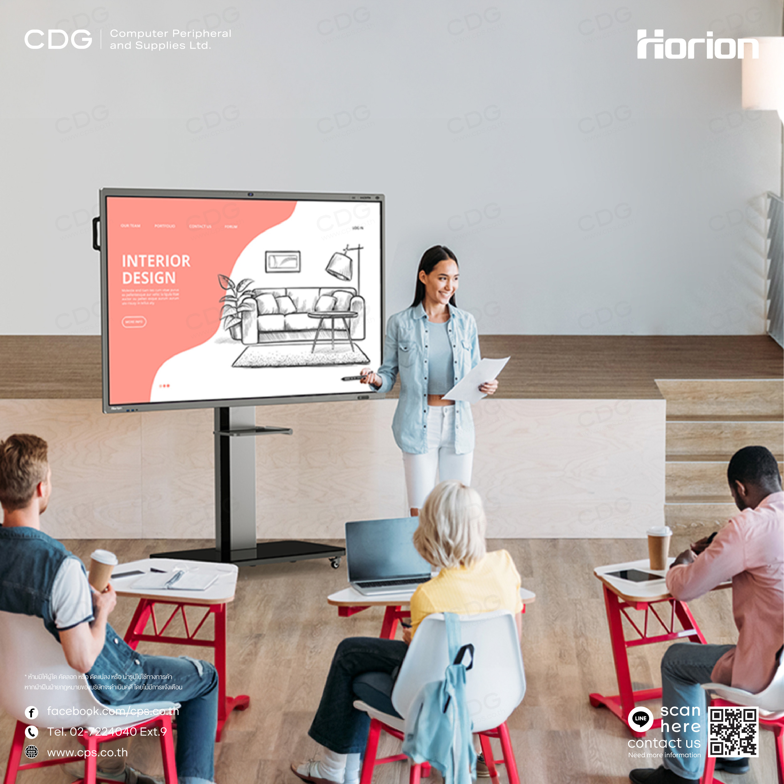 Horion M6APro V2 (Google EDLA) Interactive Smart Whiteboard