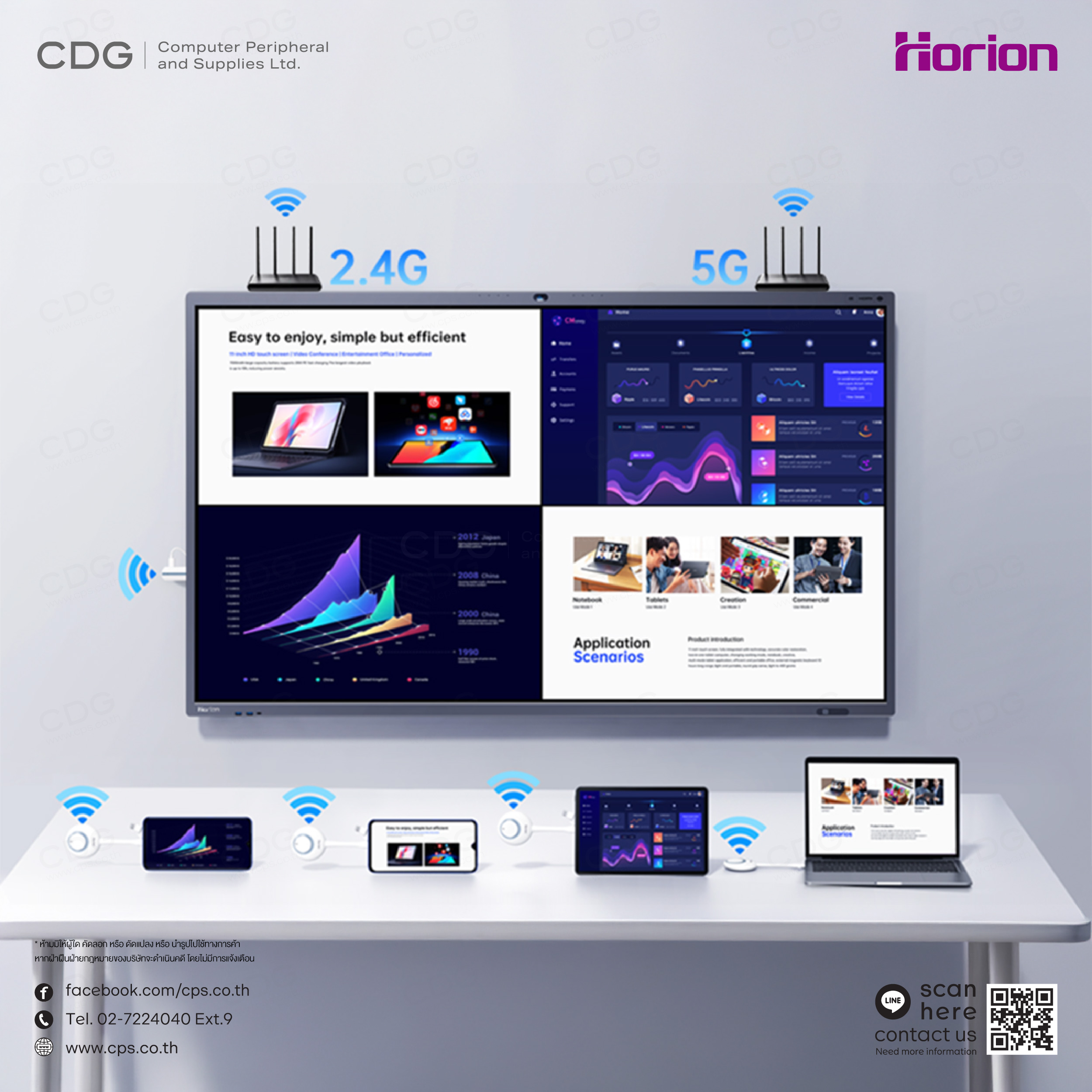 Horion M6APro V2 (Google EDLA) Interactive Smart Whiteboard