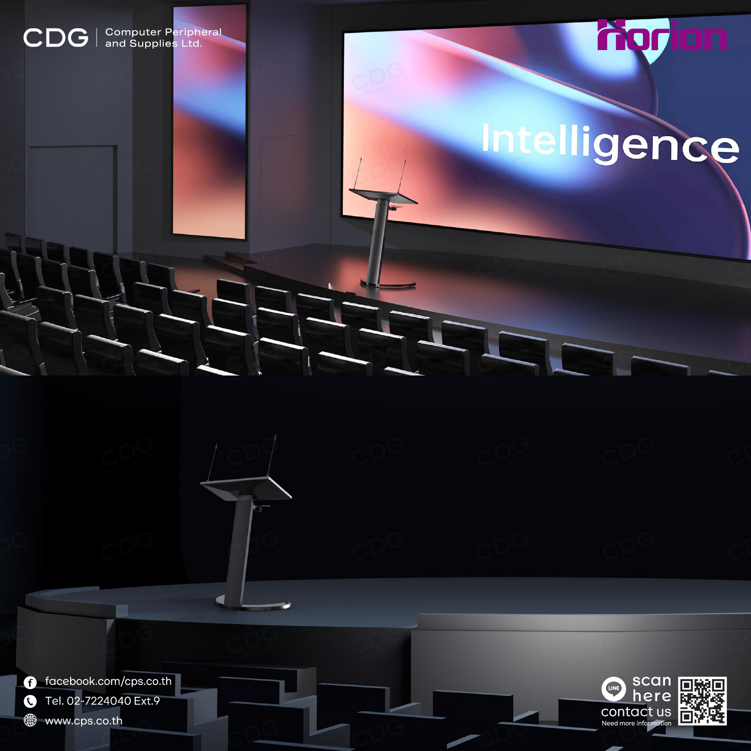 Horion Smart E-Podium (Interactive Lectern) Model 27EP1-S