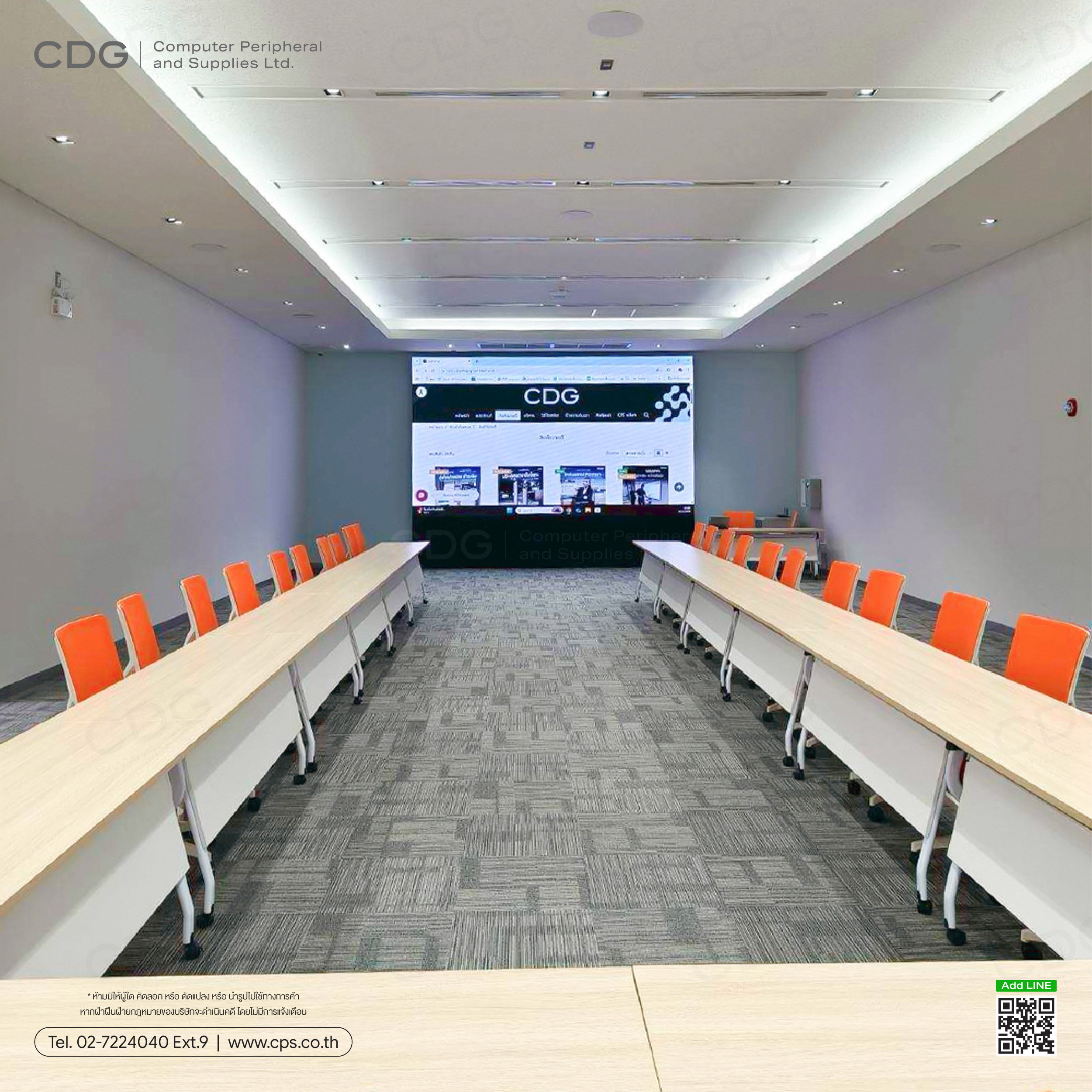 LED Indoor P1.86 (172-inch.) LED Wall (PR HALL)
