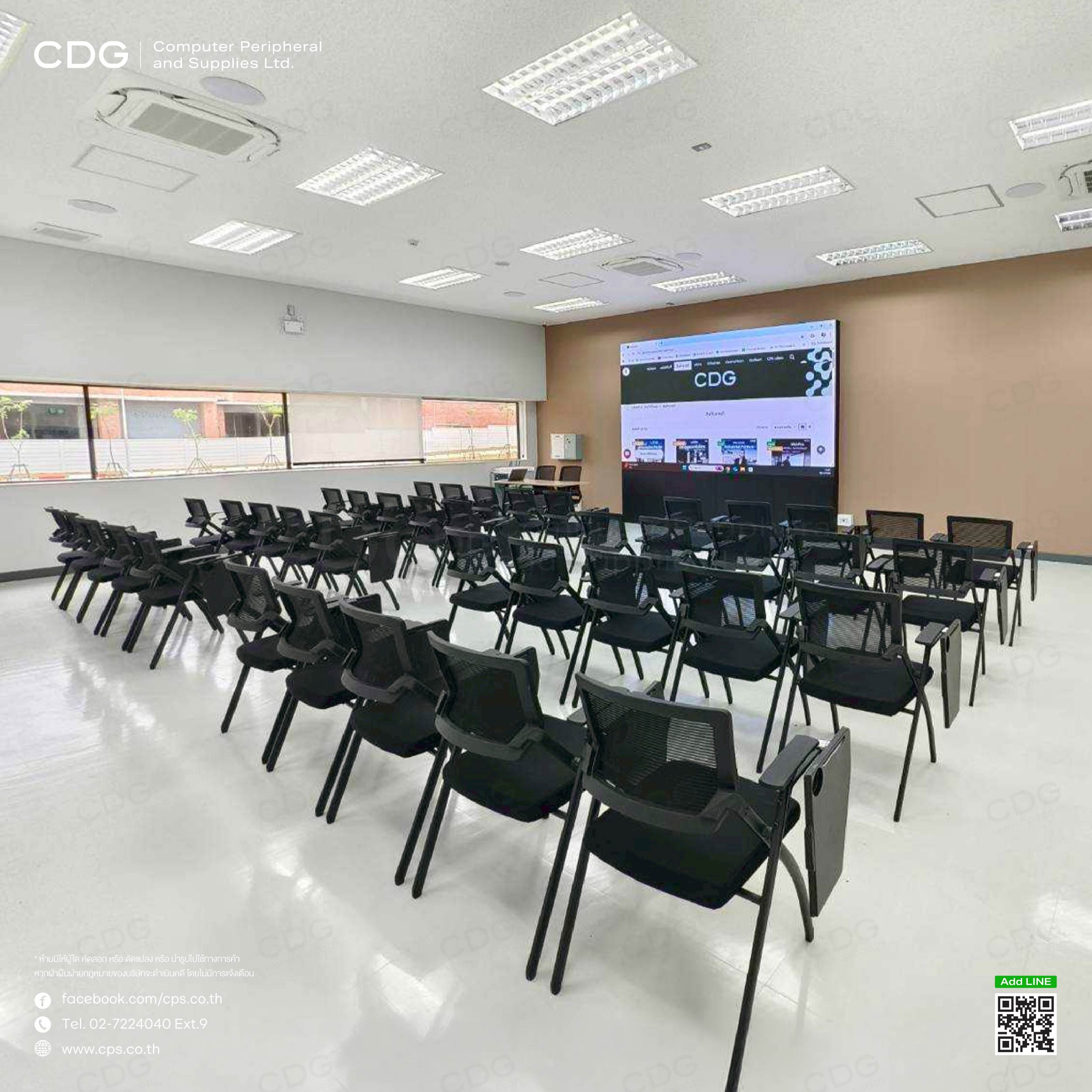 LED Wall Indoor P1.86 172-inch. (Training room)