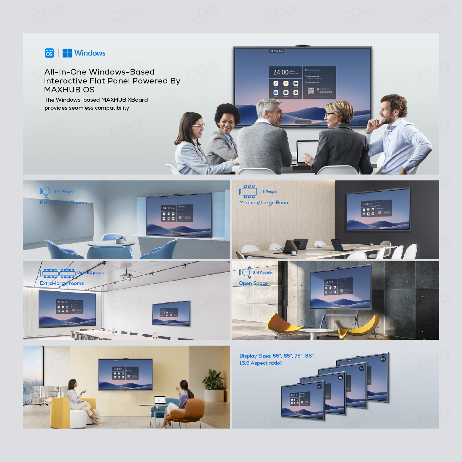 Maxhub XBoard V7 Series Interactive Display (Model : VXX50) Maxhub XBoard V7 Series Interactive Display (Model : VXX50)