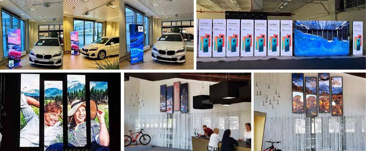 LED Poster Display / LED Advertising Screen (P1.53 - 4.0mm)